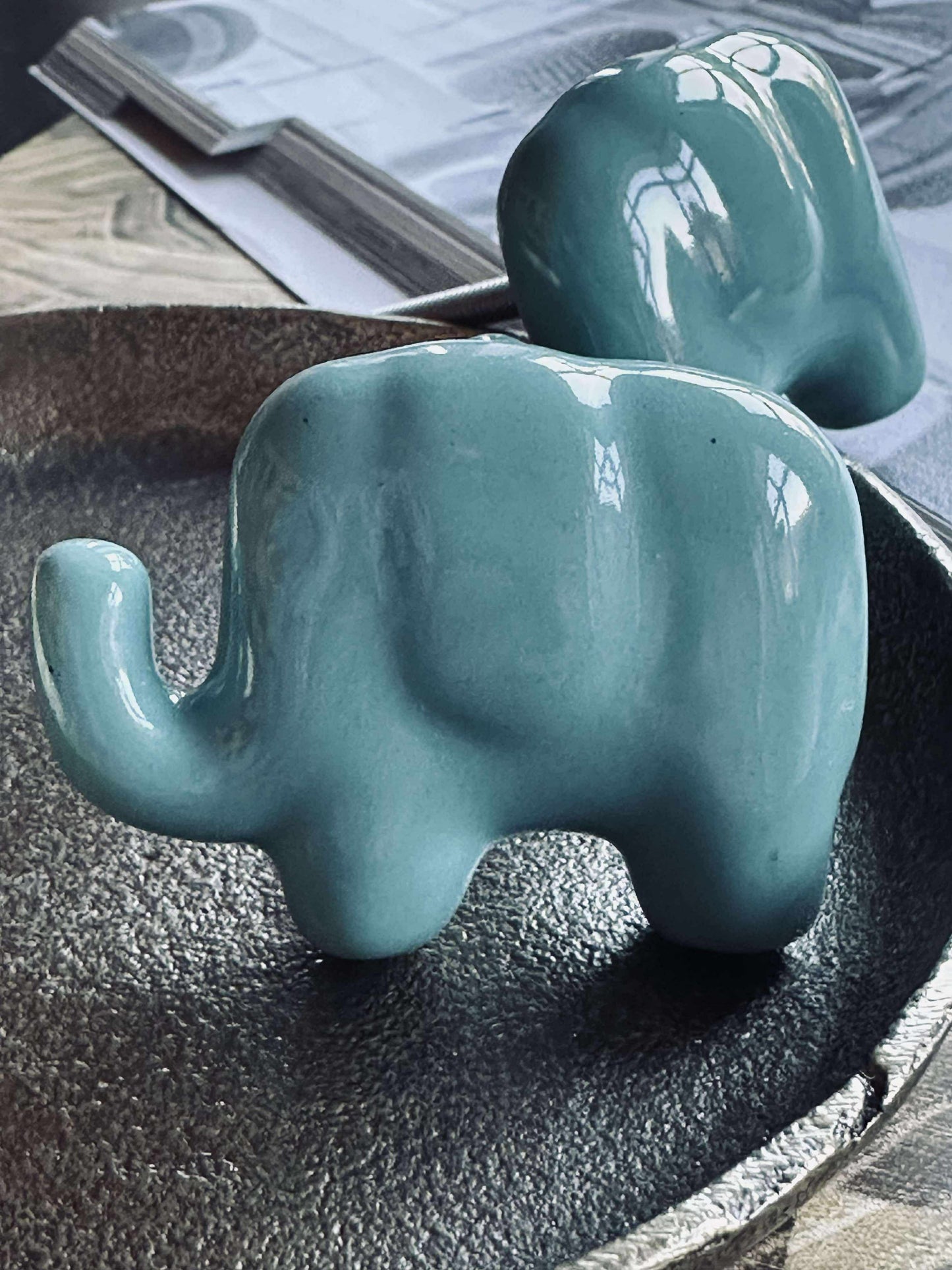 Greb elefant blå - 2 stk.