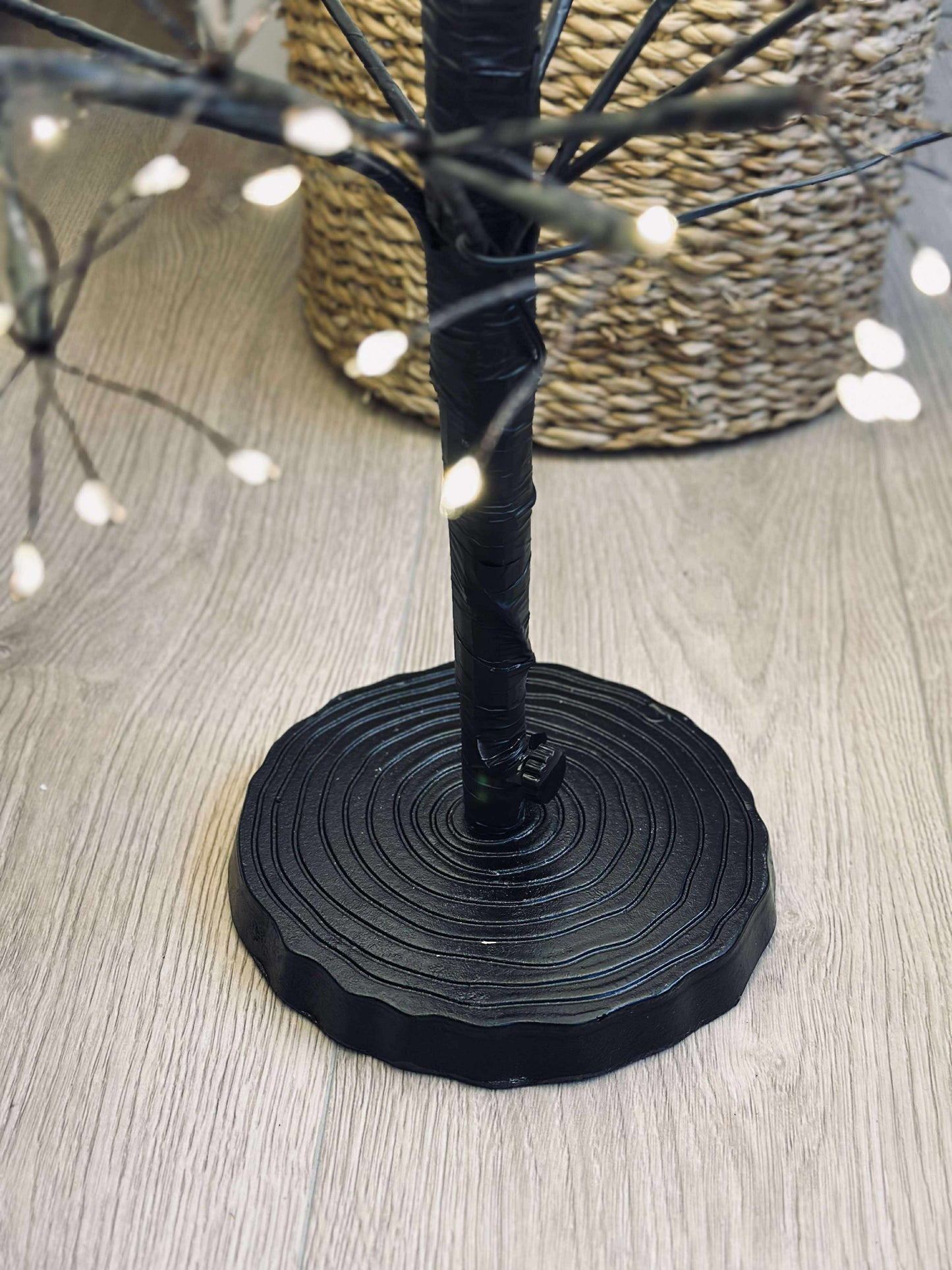 Juletræ med 1600 led lys - Black