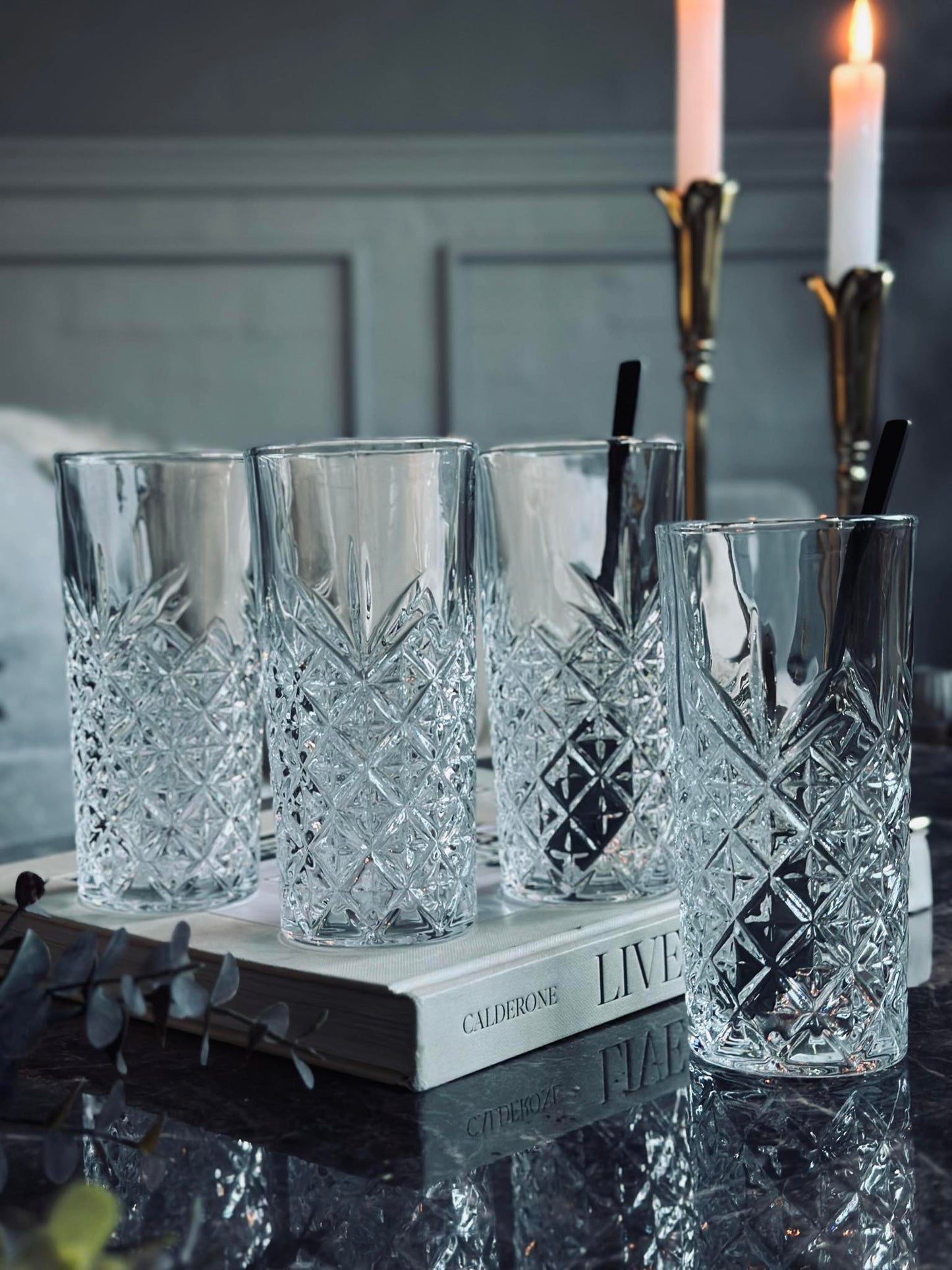 Drikkeglas - 4stk / Long drink