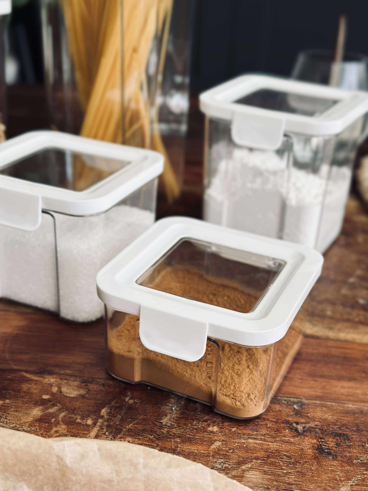 Opbevaringsbøtter – Sæt med 5 stk