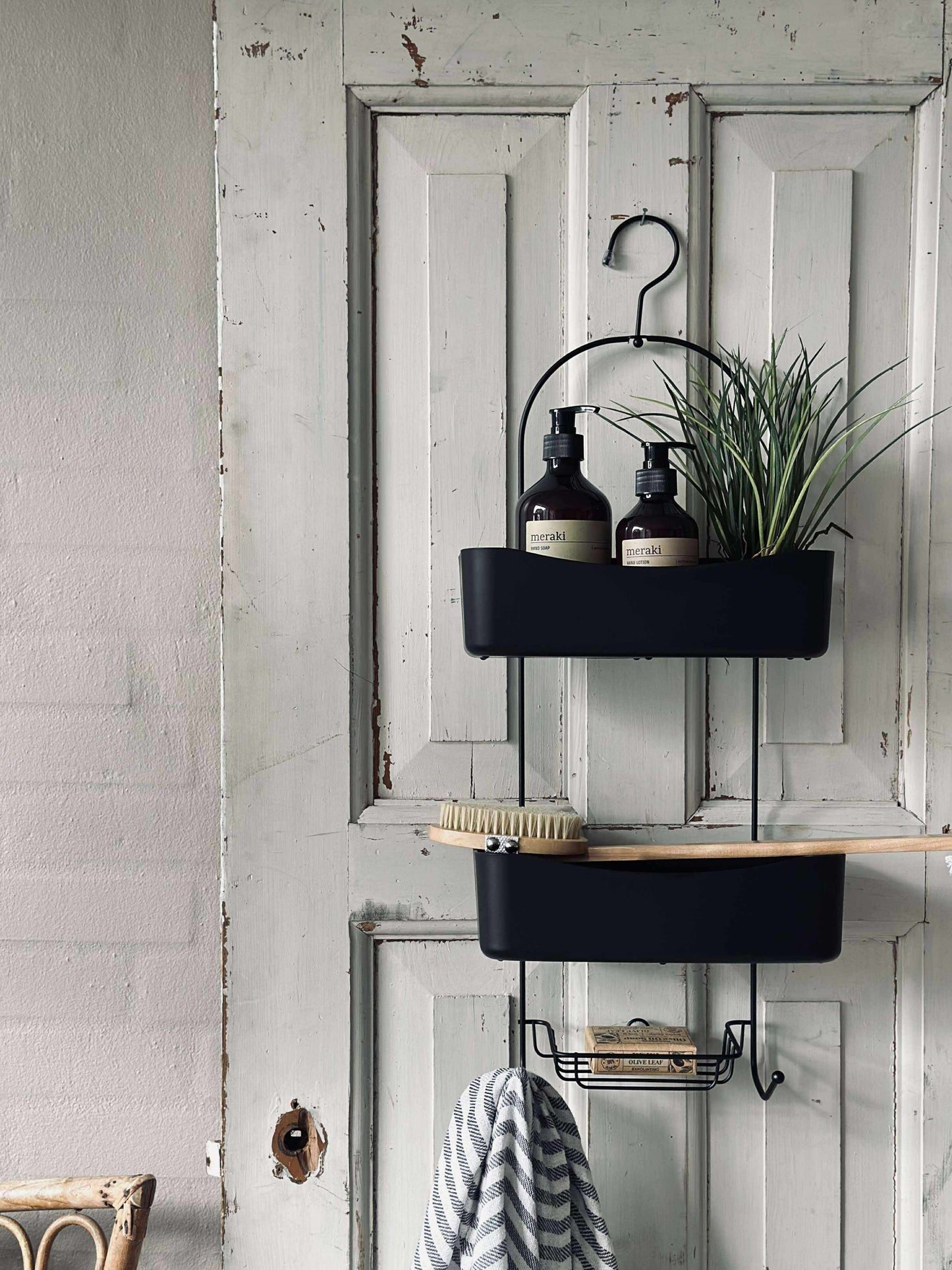 Badeværelses opbevaring - Sort