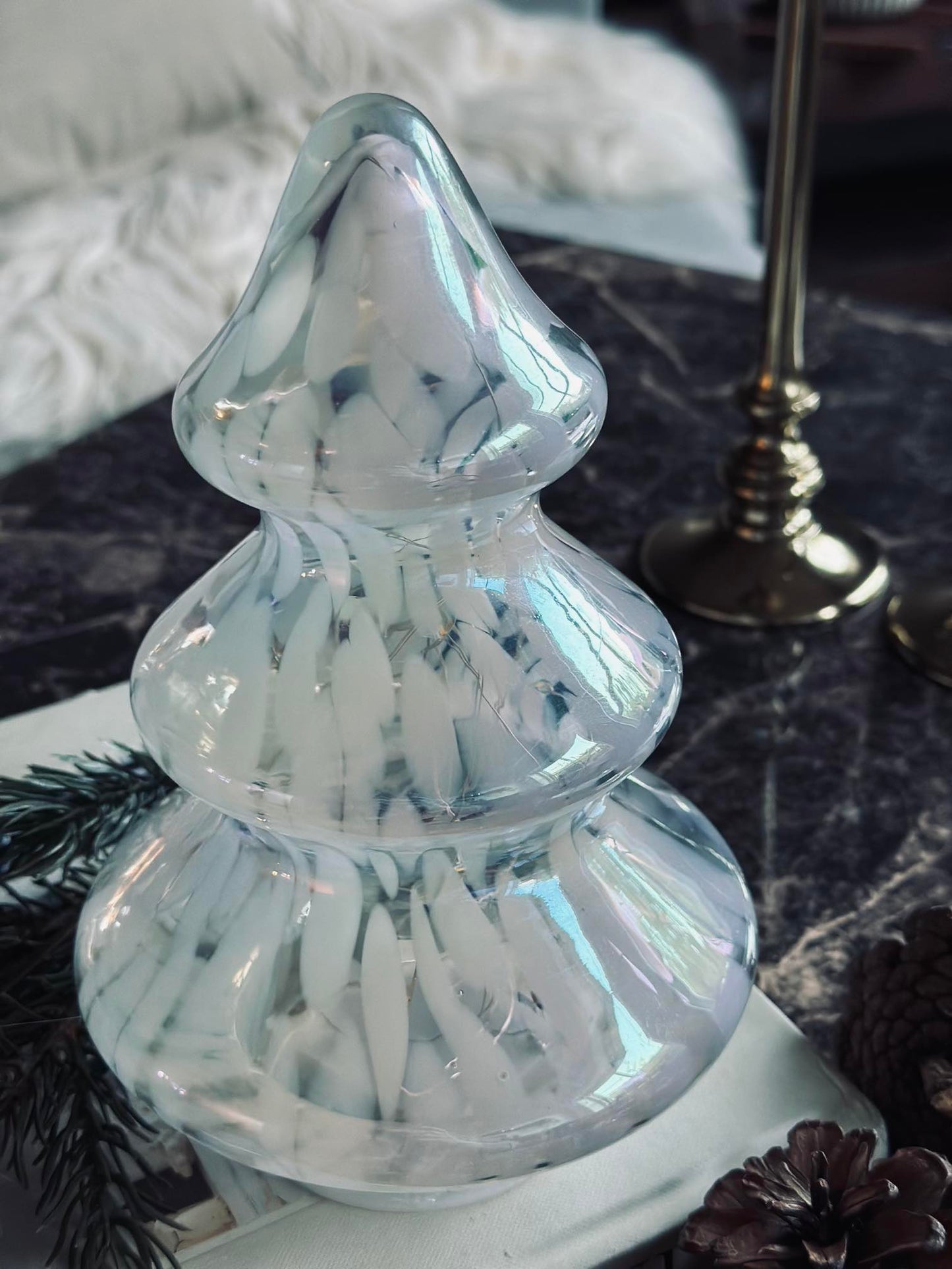 Juletræ med led lys