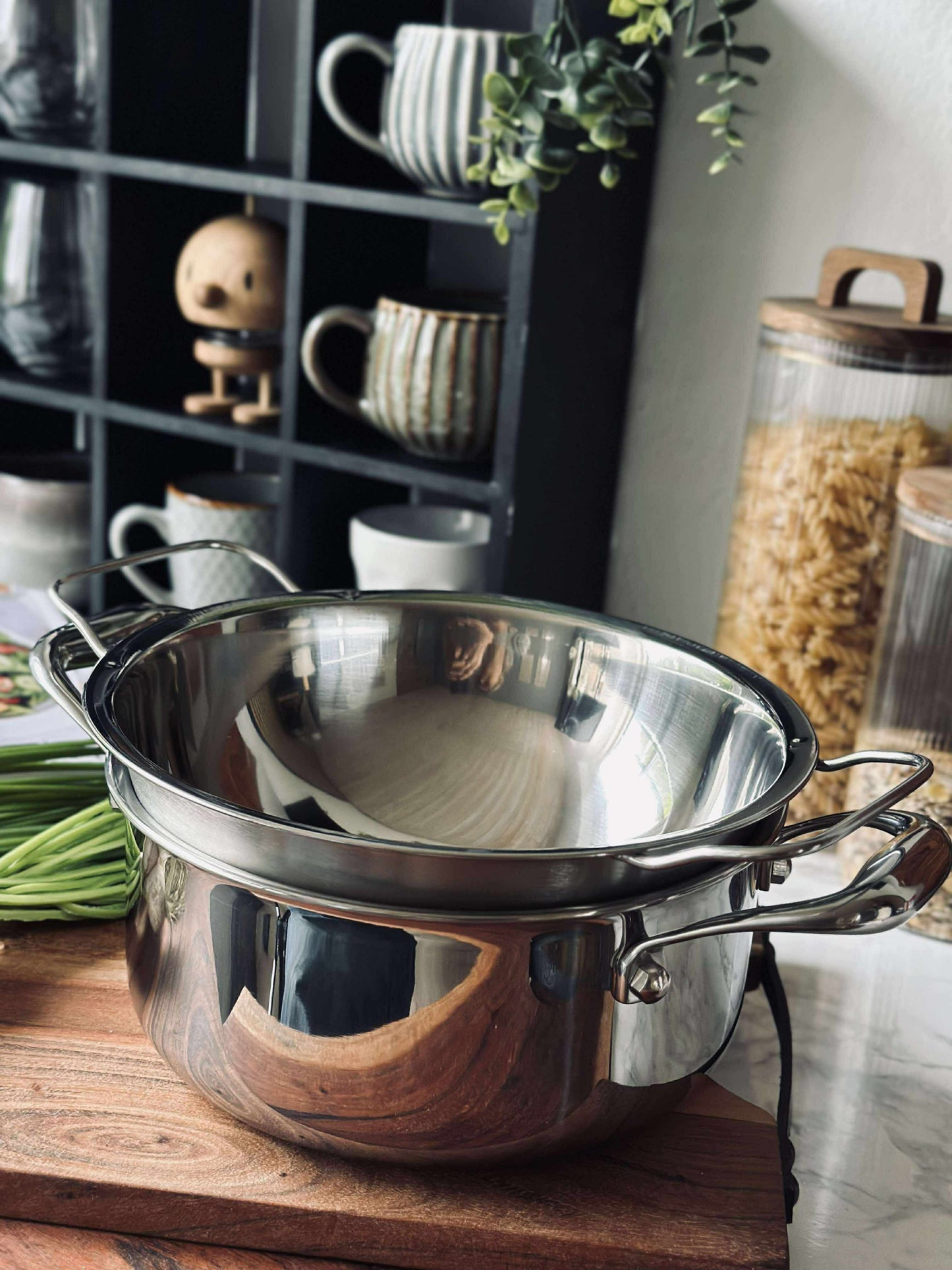 Skål Rustfrit Stål - God til smeltning af chokolade