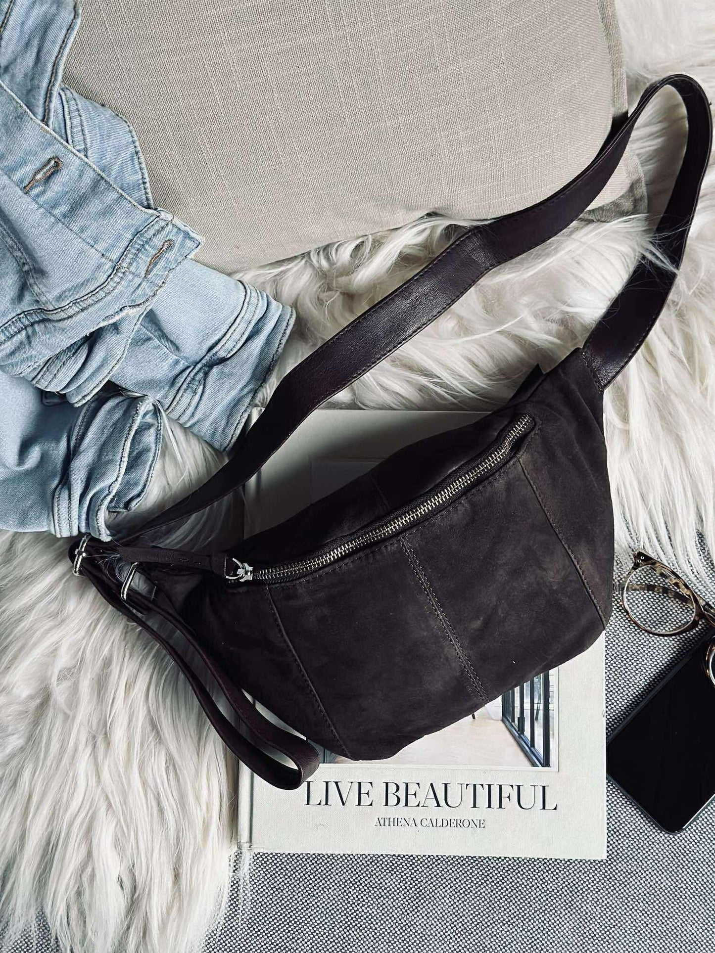 Bumbag JUNE Ruskind - Coffee Brown