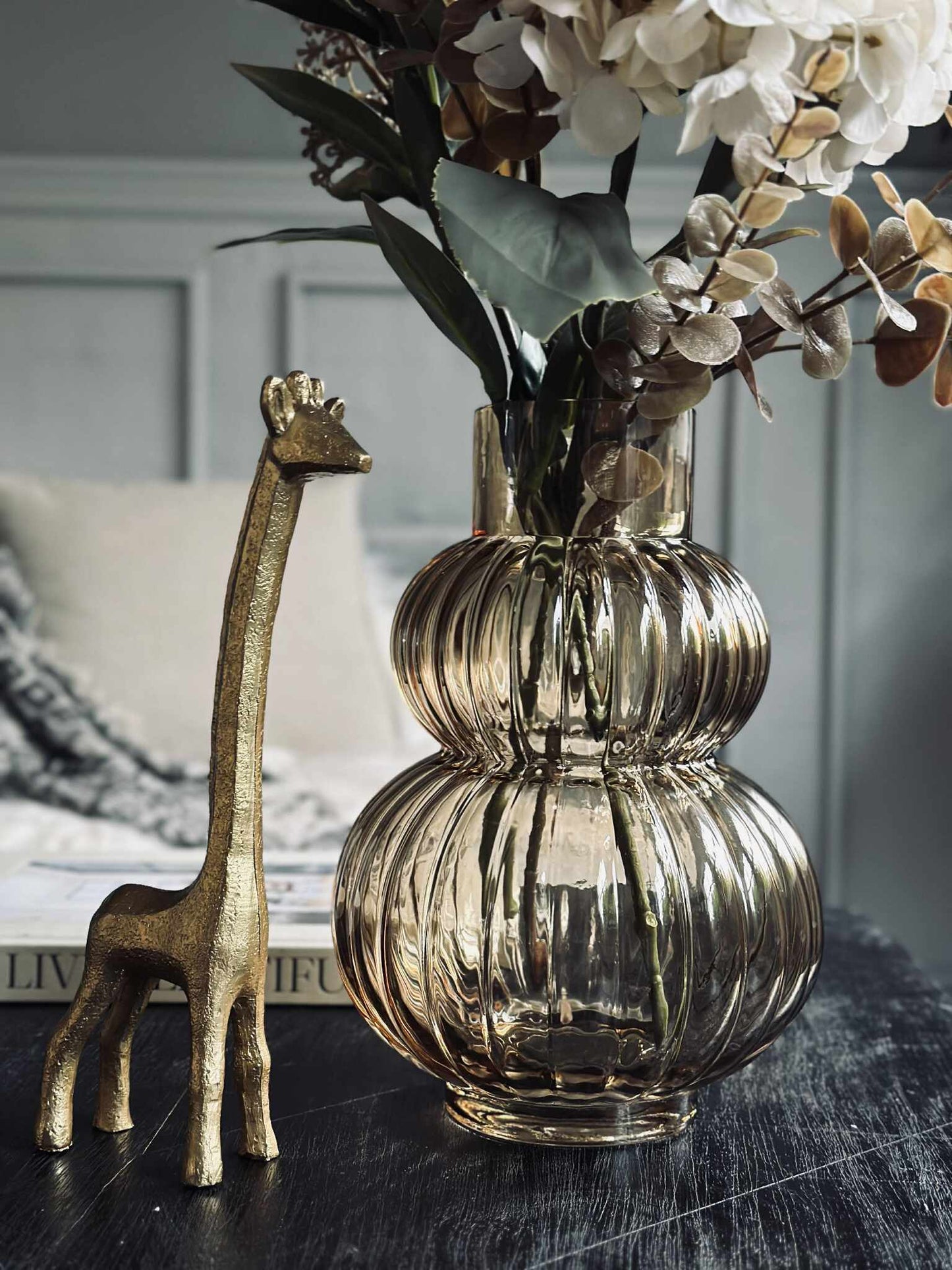Vase Hanna - Gylden