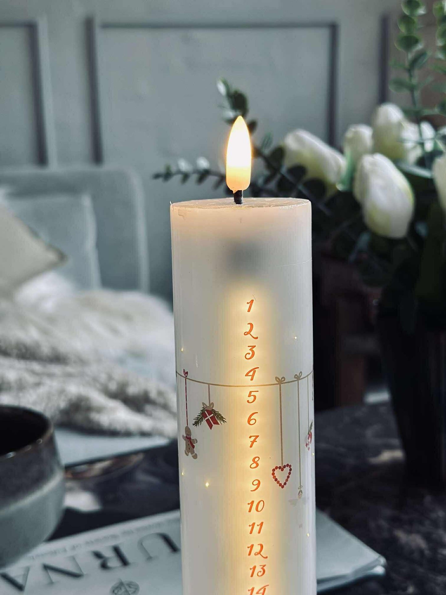 LED Kalenderlys TWINKLE ink fjernbetjening