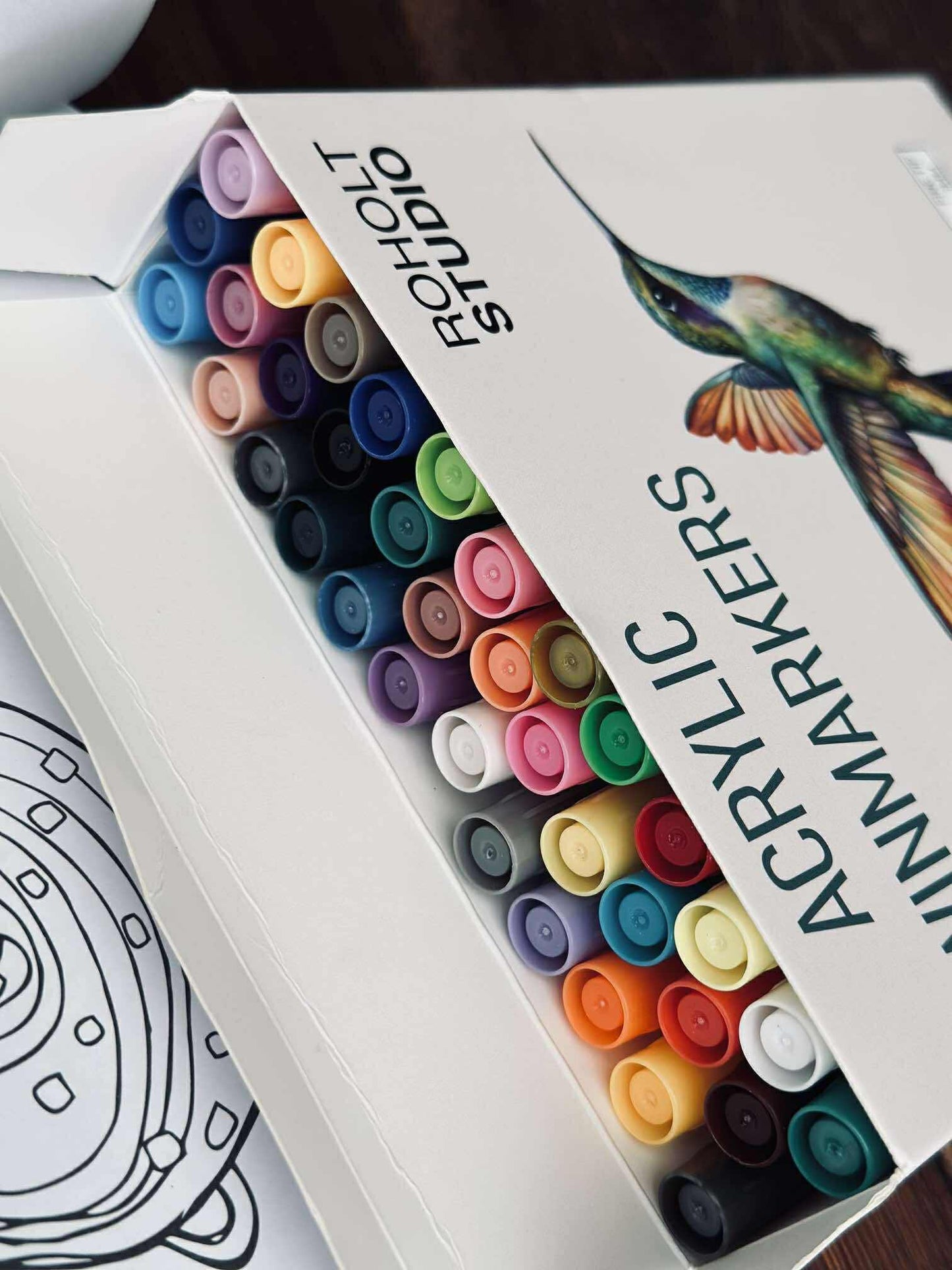 Tusser - Akryl Twinmarkers 36 stk.