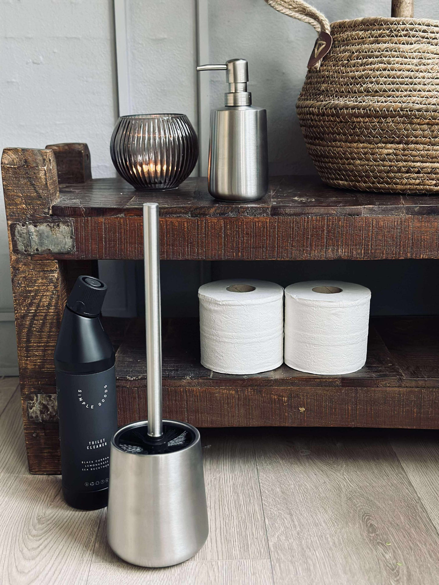 Toiletbørste - Rustfrit stål
