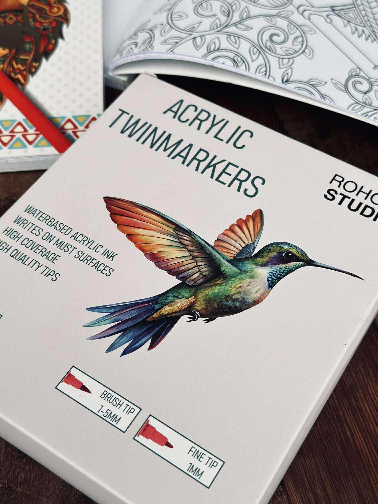 Tusser - Akryl Twinmarkers 36 stk.