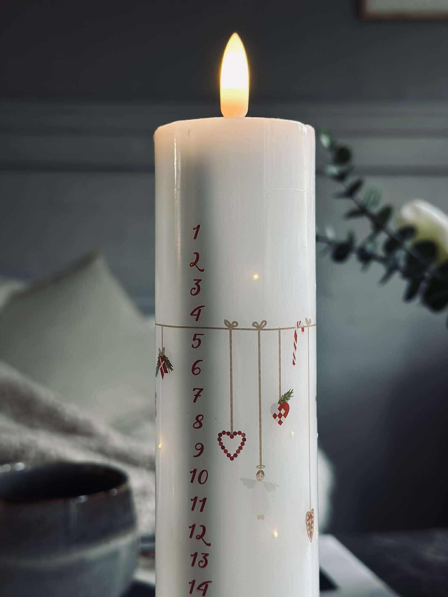 LED Kalenderlys TWINKLE ink fjernbetjening