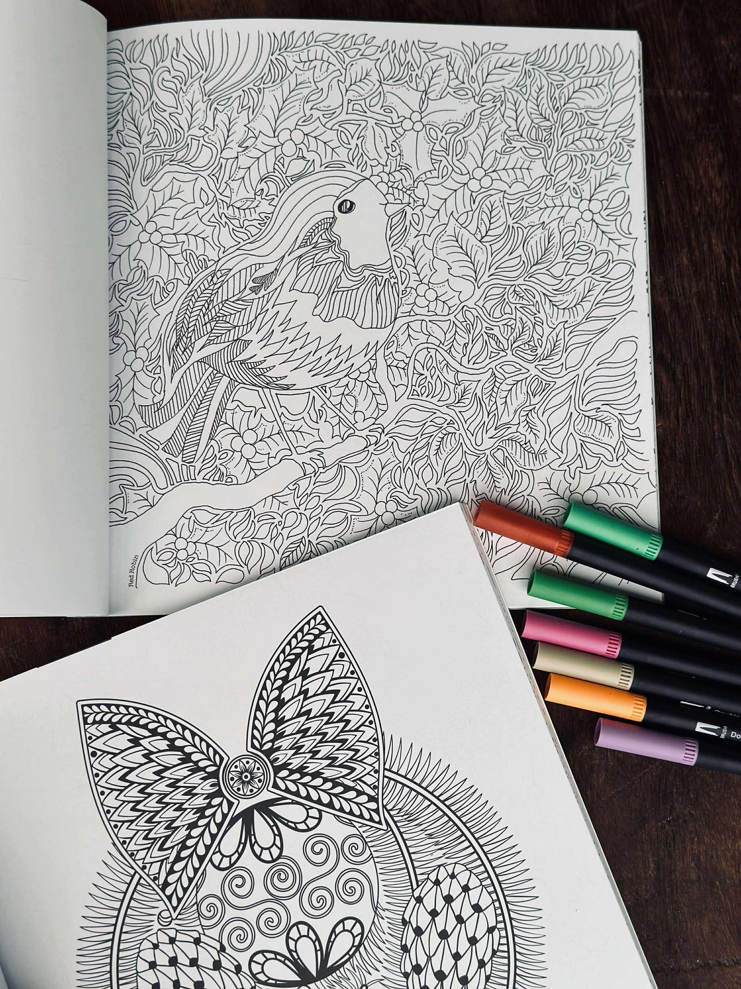 Malebog for voksne - Christmas MIX