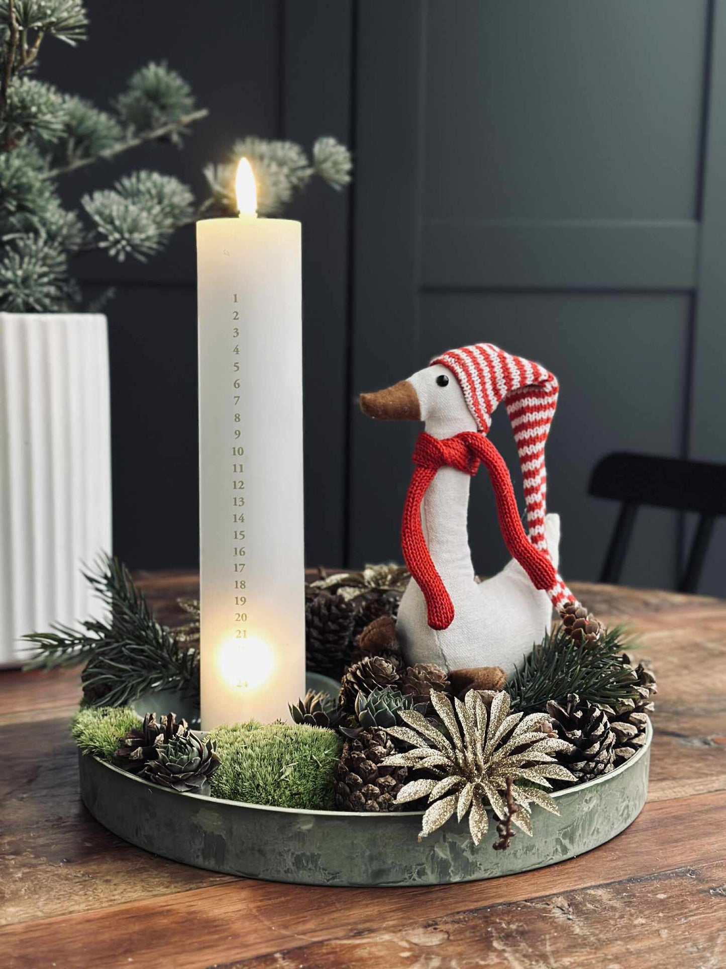 Bakke beton look – Mellem grøn