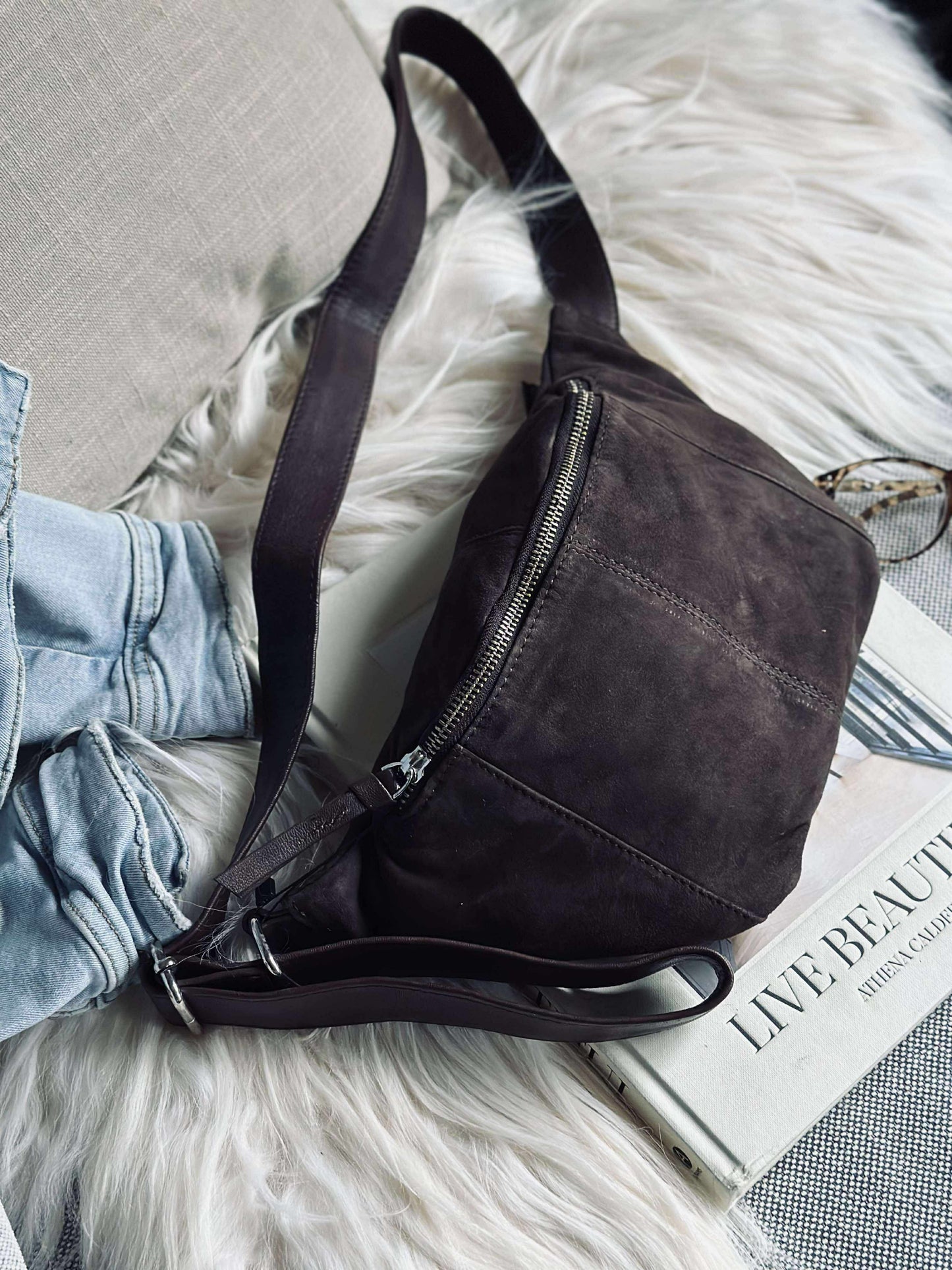 Bumbag JUNE Ruskind - Coffee Brown