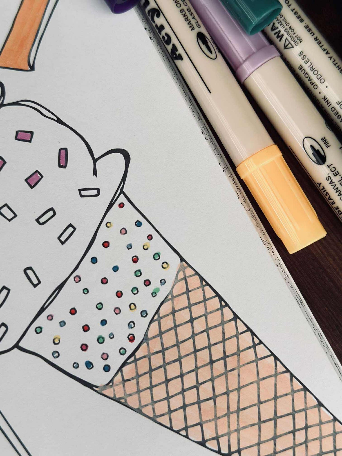 Tusser - Akryl Twinmarkers 36 stk.