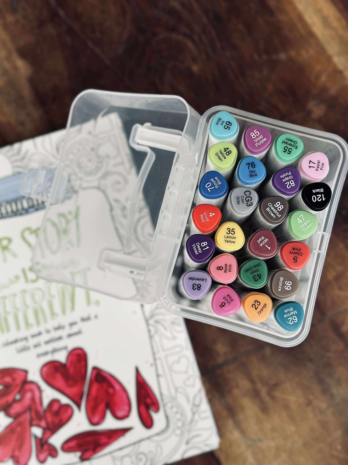 24 dobbelt Tusser - Vandbaserede Twinmarkers