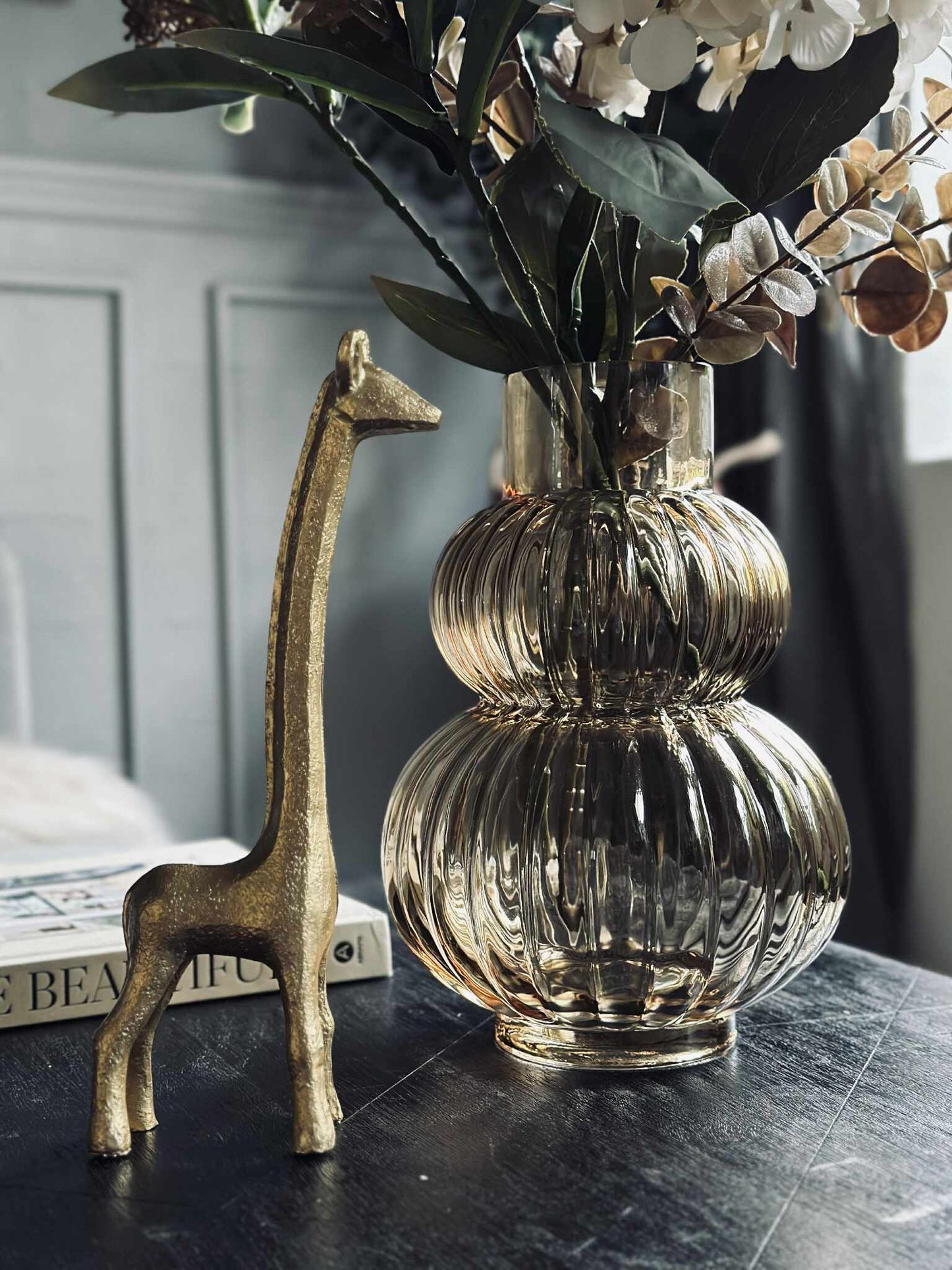 Vase Hanna - Gylden