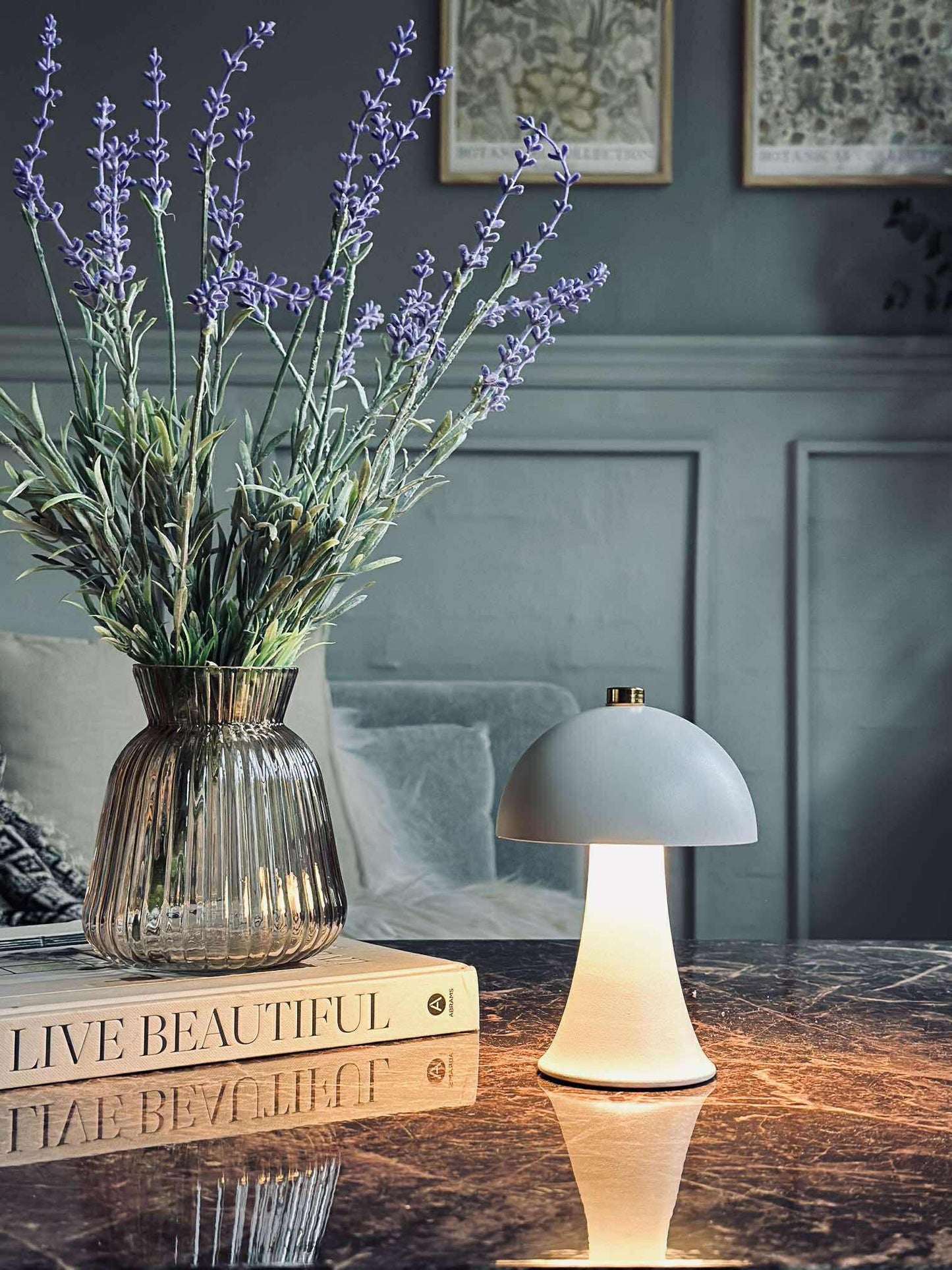 Bordlampe Mini Touch - Hvid
