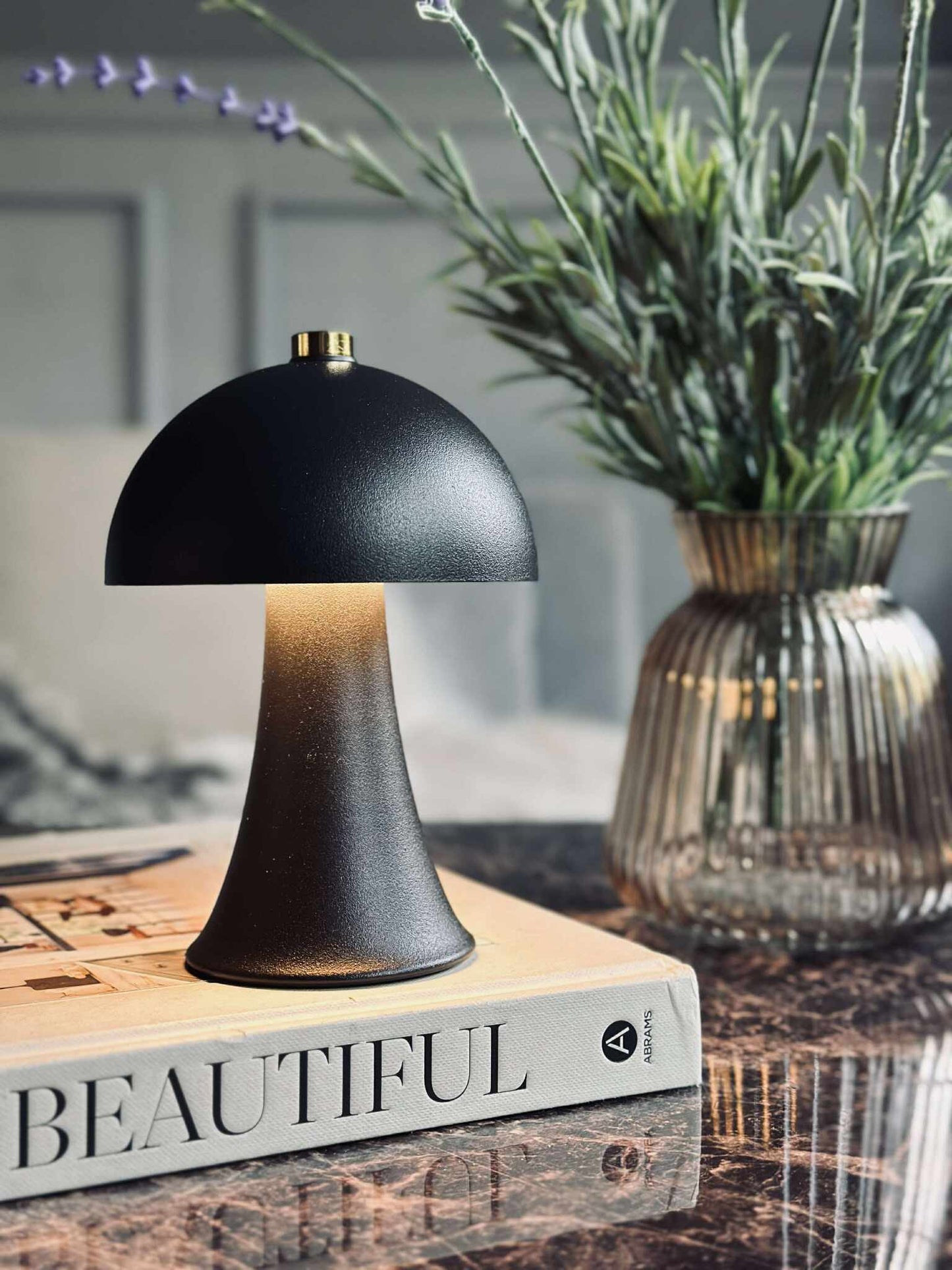 Bordlampe Mini Touch - Sort