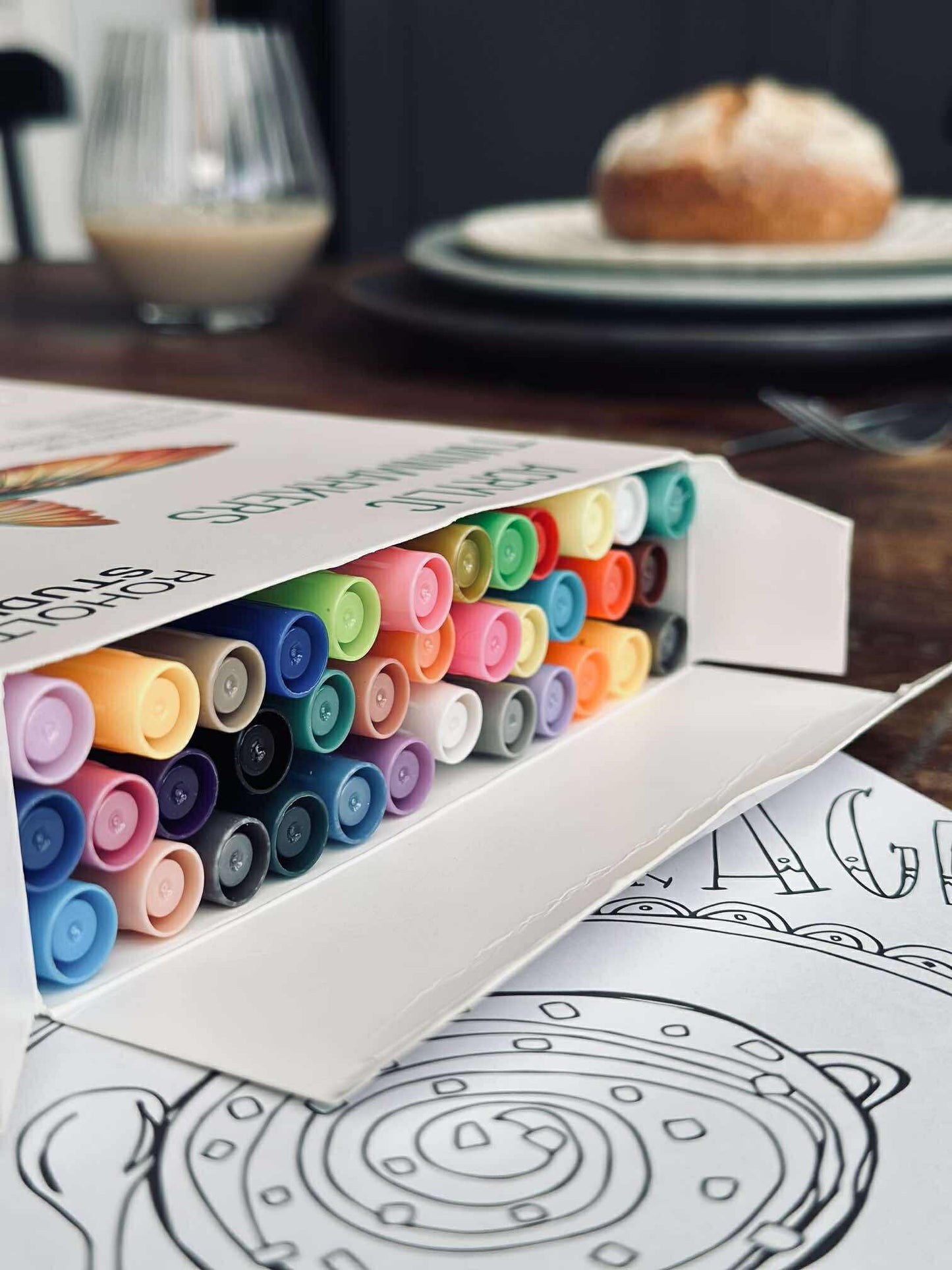 Tusser - Akryl Twinmarkers 36 stk.