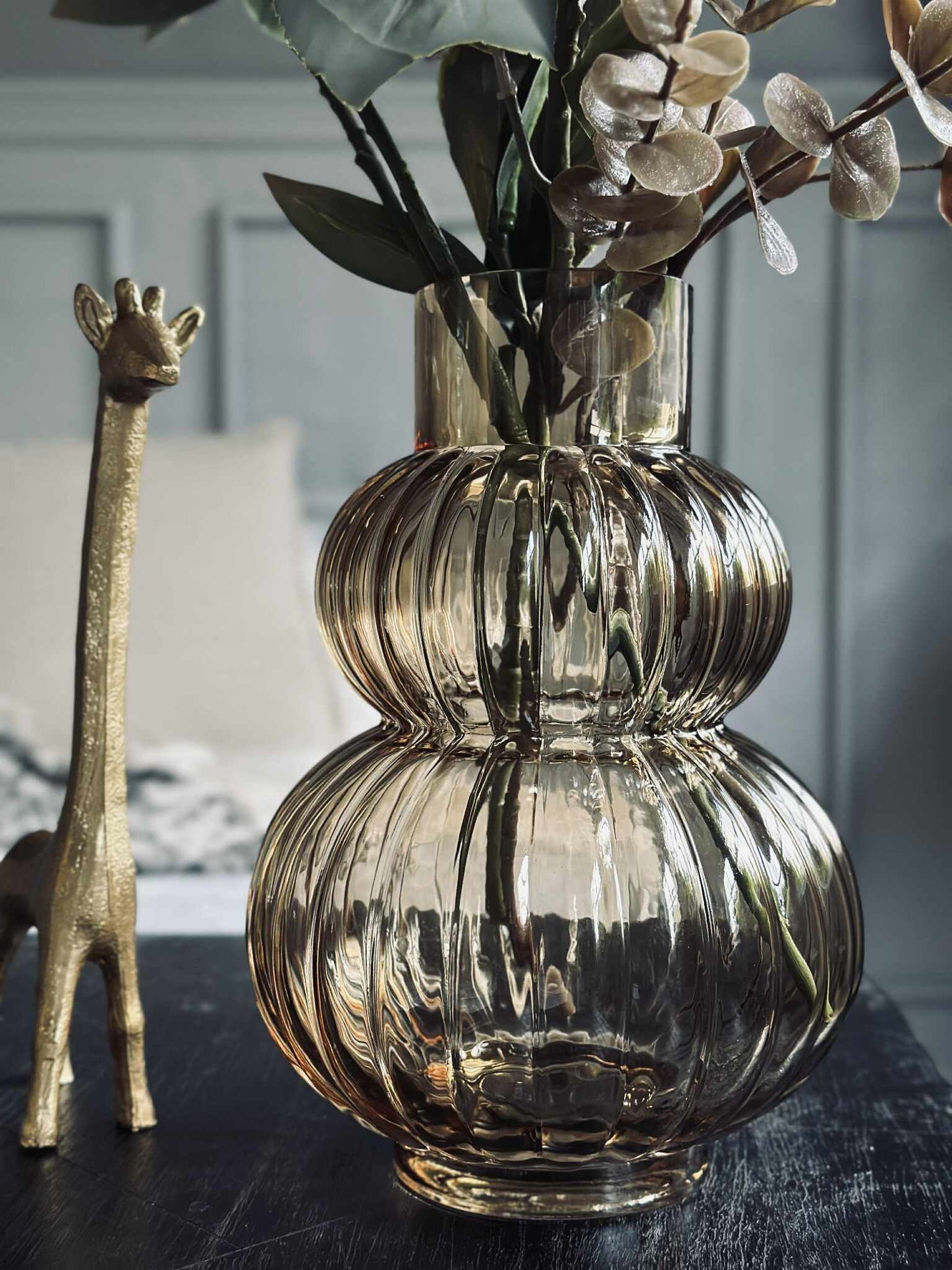 Vase Hanna - Gylden