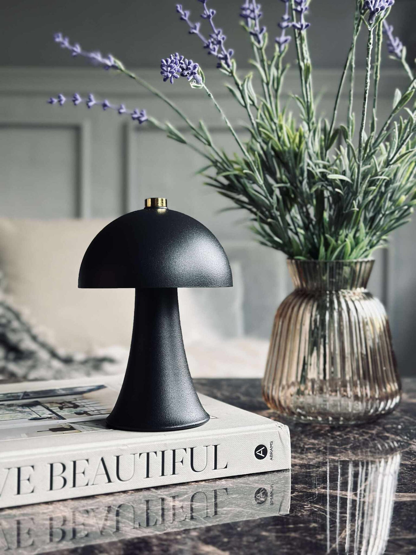 Bordlampe Mini Touch - Sort