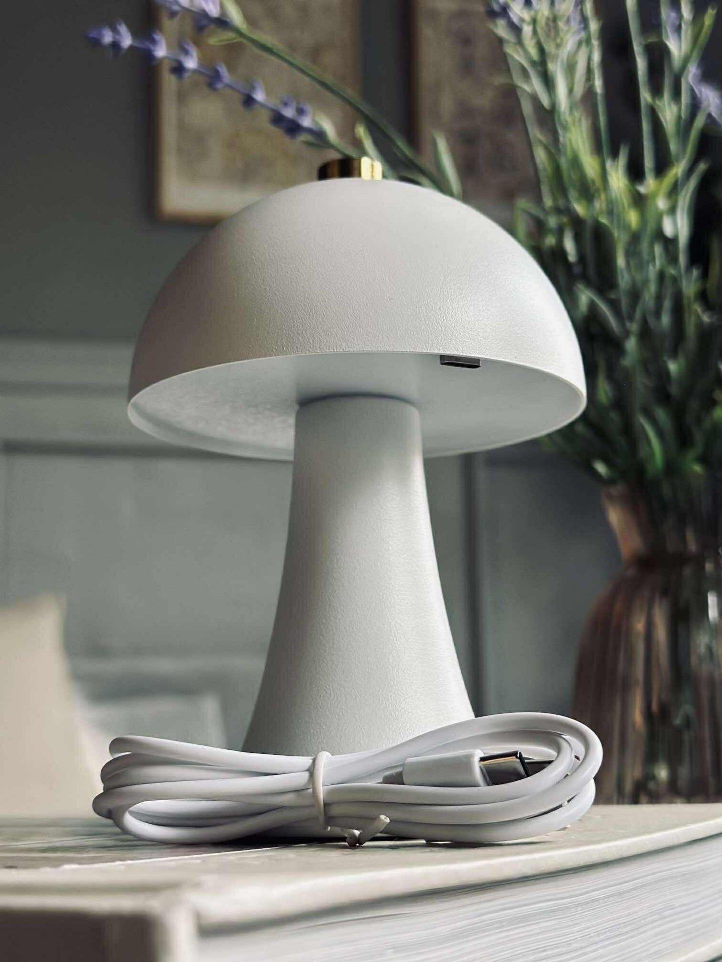 Bordlampe Mini Touch - Hvid