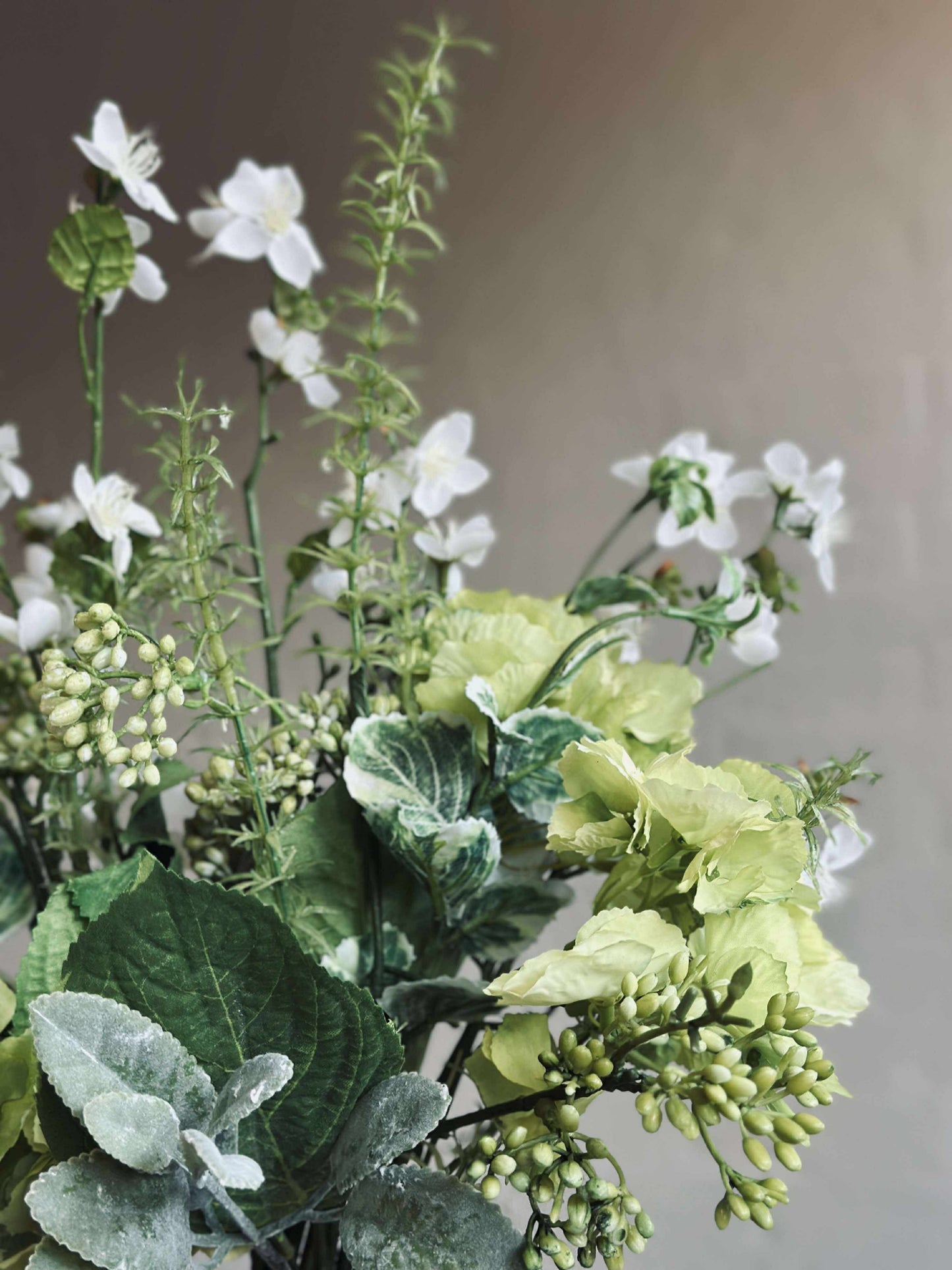 Buket Hortensia - Lime
