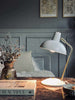 Bordlampe Retro - Hvid / guld