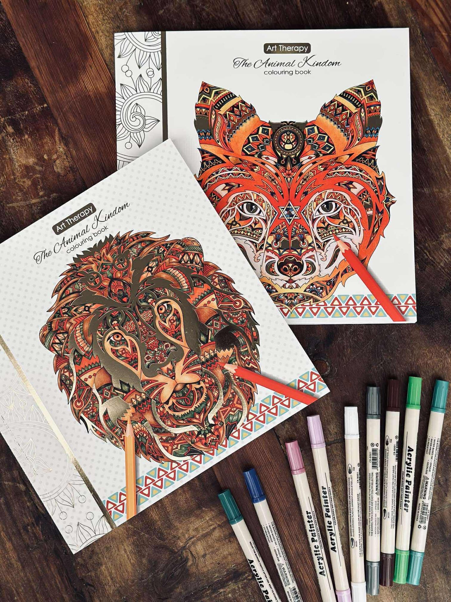 Malebog for voksne - Animal MIX