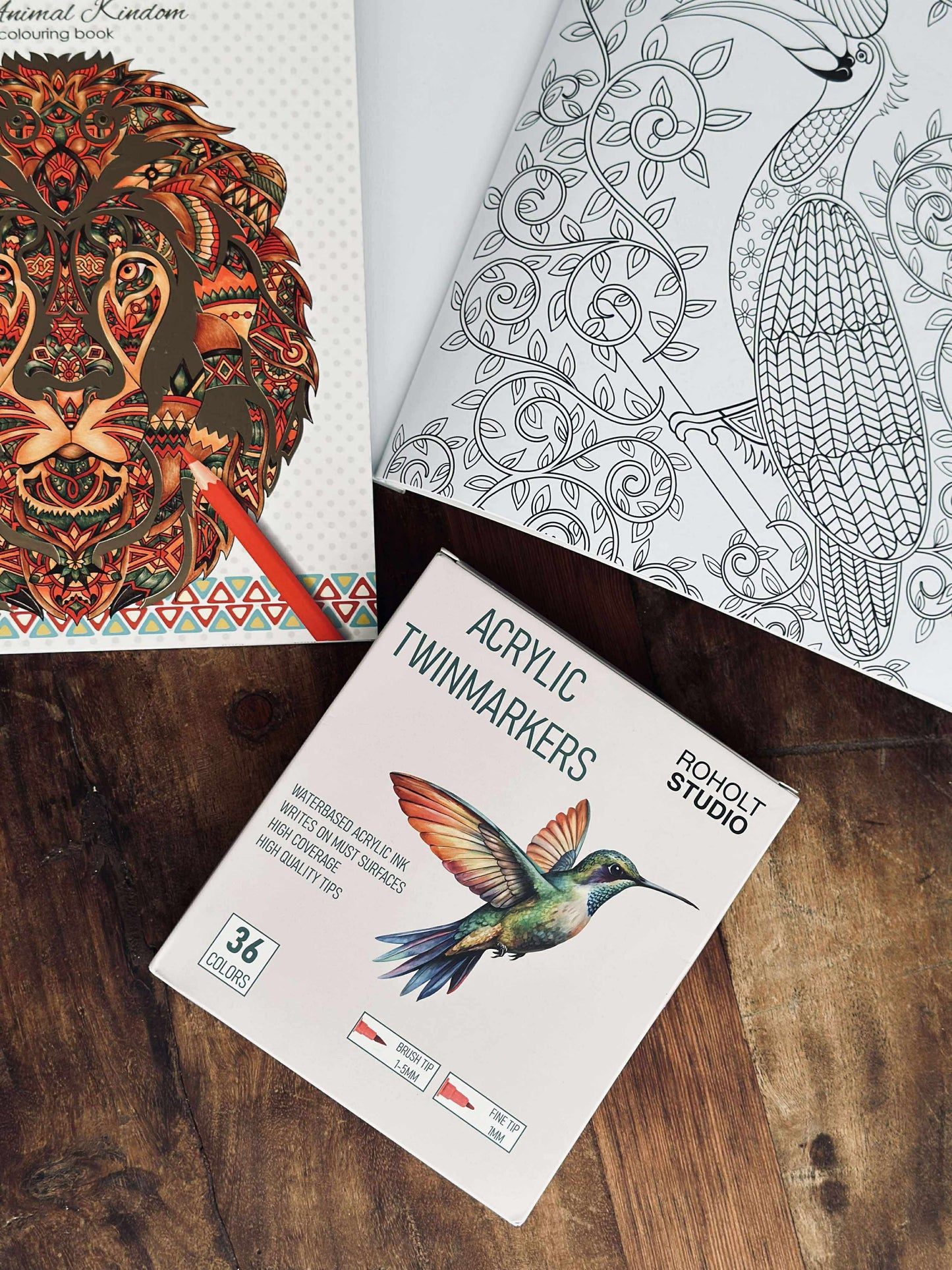 Malebog for voksne - Animal MIX