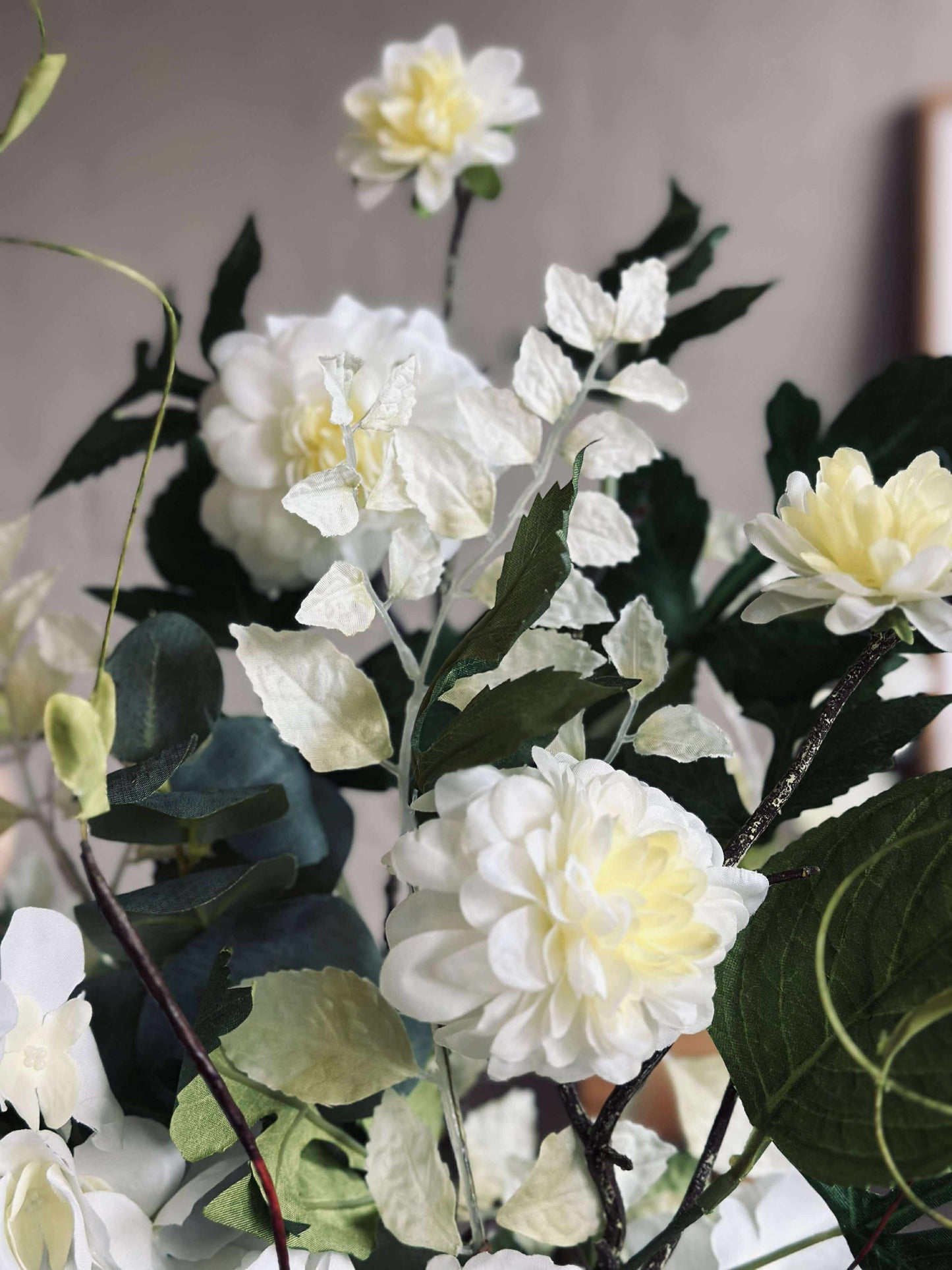 Buket Hortensia - Hvid