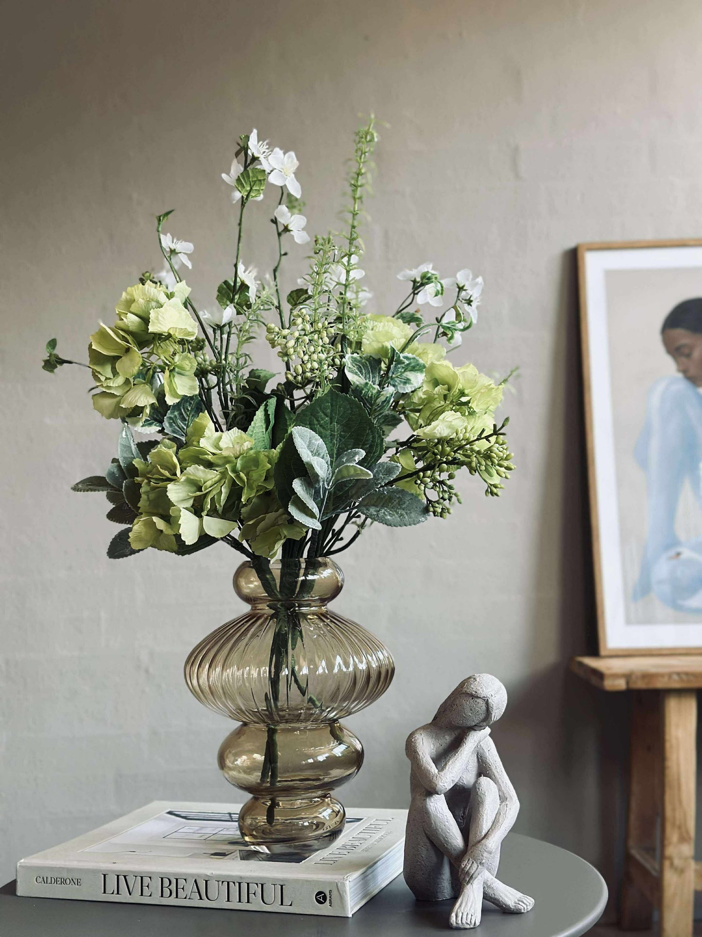 Buket Hortensia - Lime