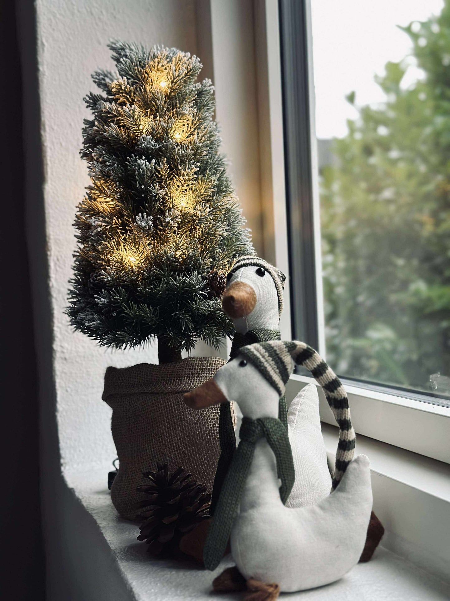Træ med Lyskæde