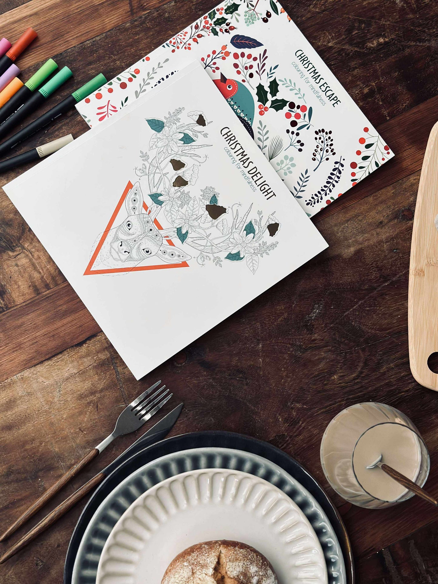 Malebog for voksne - Christmas MIX