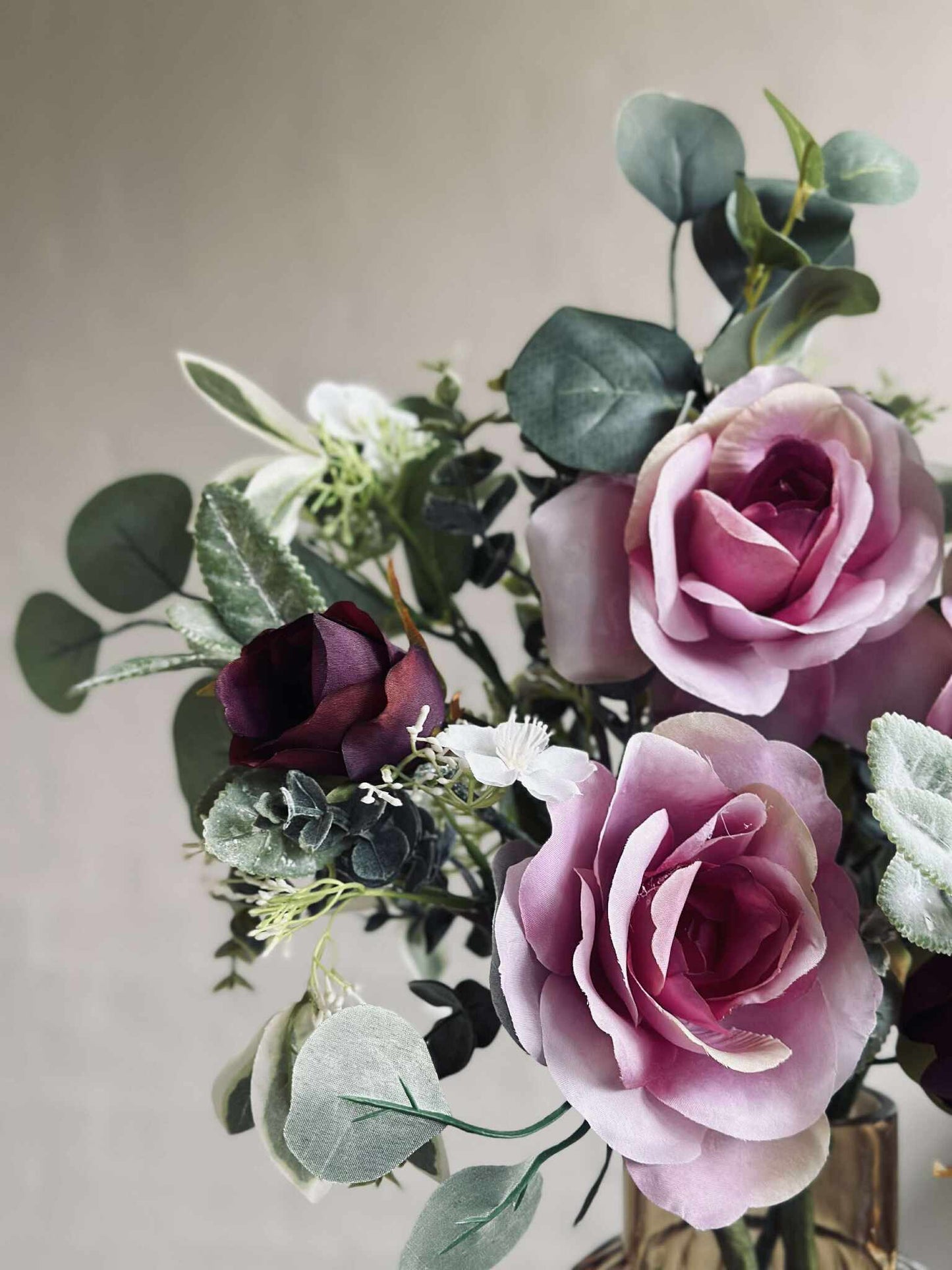 Buket med roser - Pink
