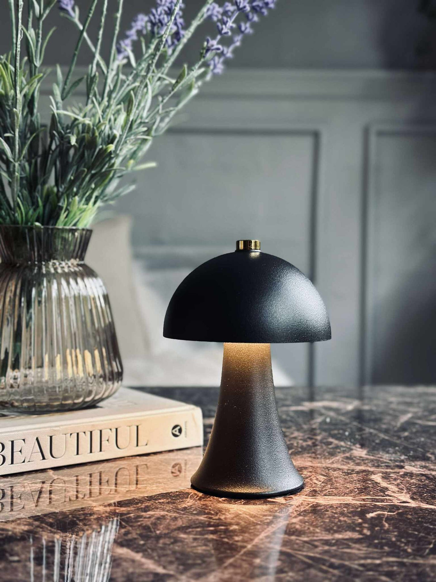 Bordlampe Mini Touch - Sort