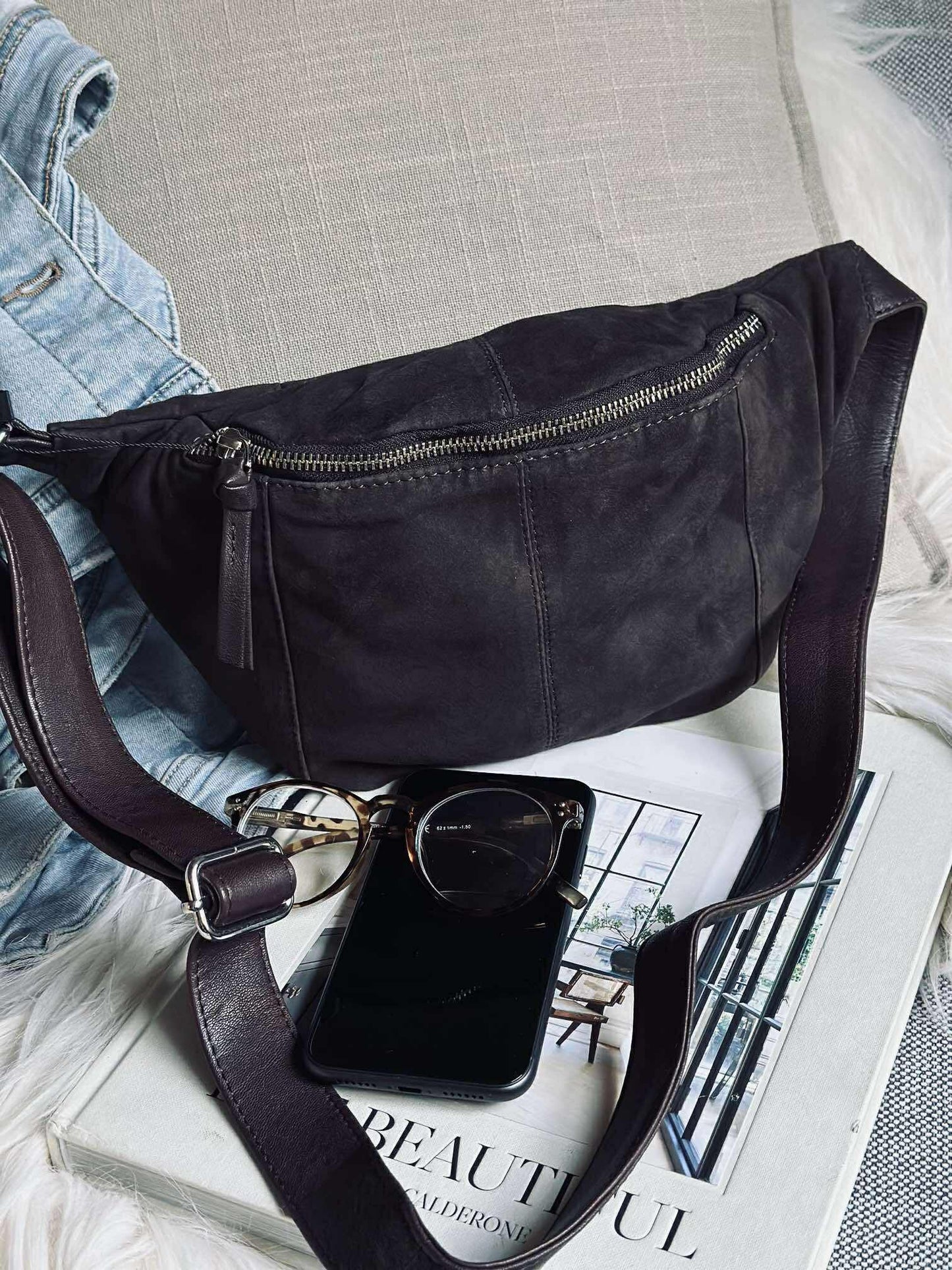 Bumbag JUNE Ruskind - Coffee Brown