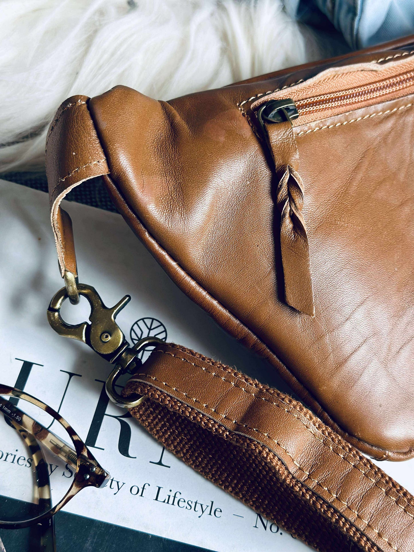 Bumbag Anna - Cognac