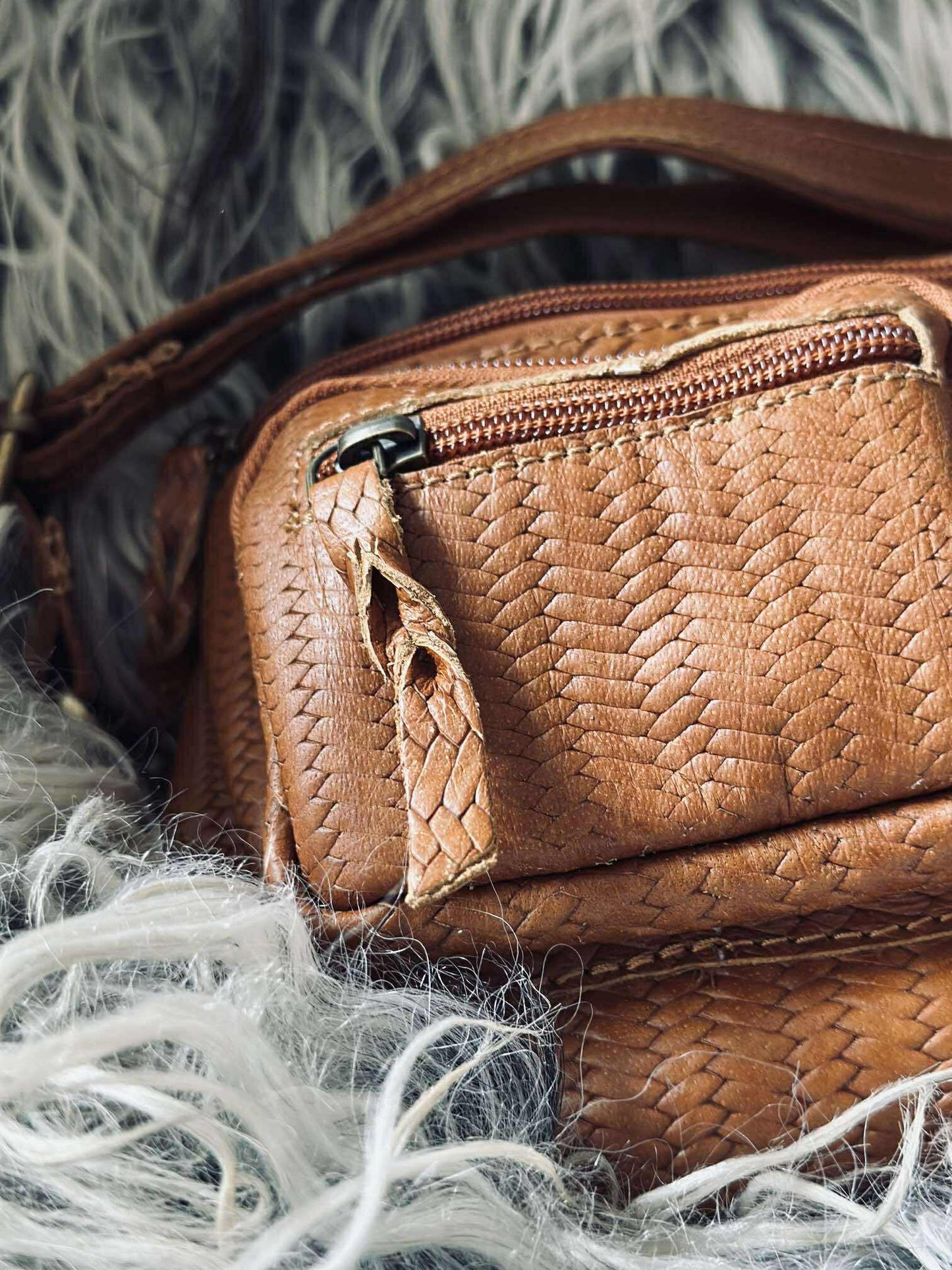 Bumbag Kaya - Cognac flet