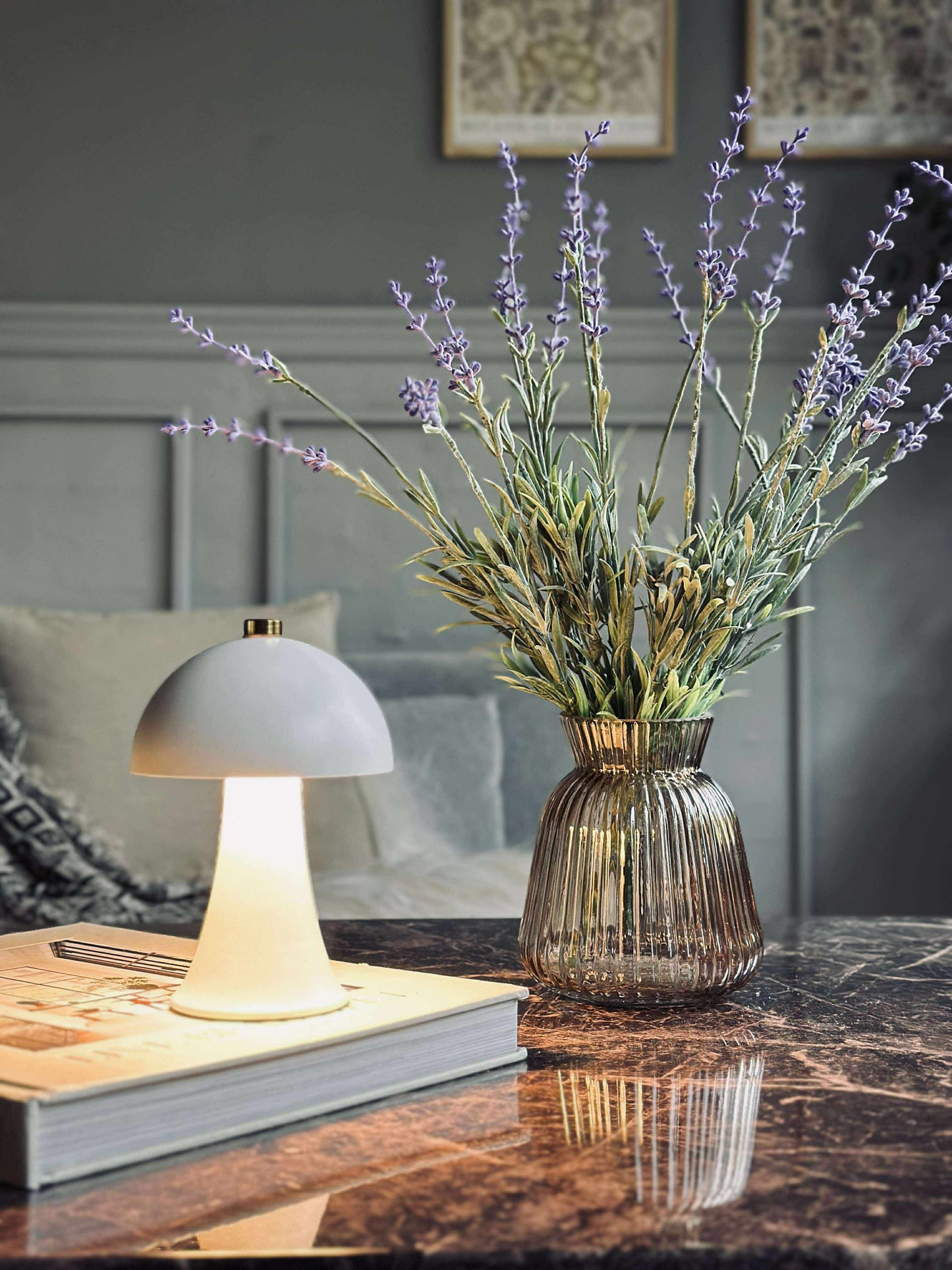Bordlampe Mini Touch - Hvid