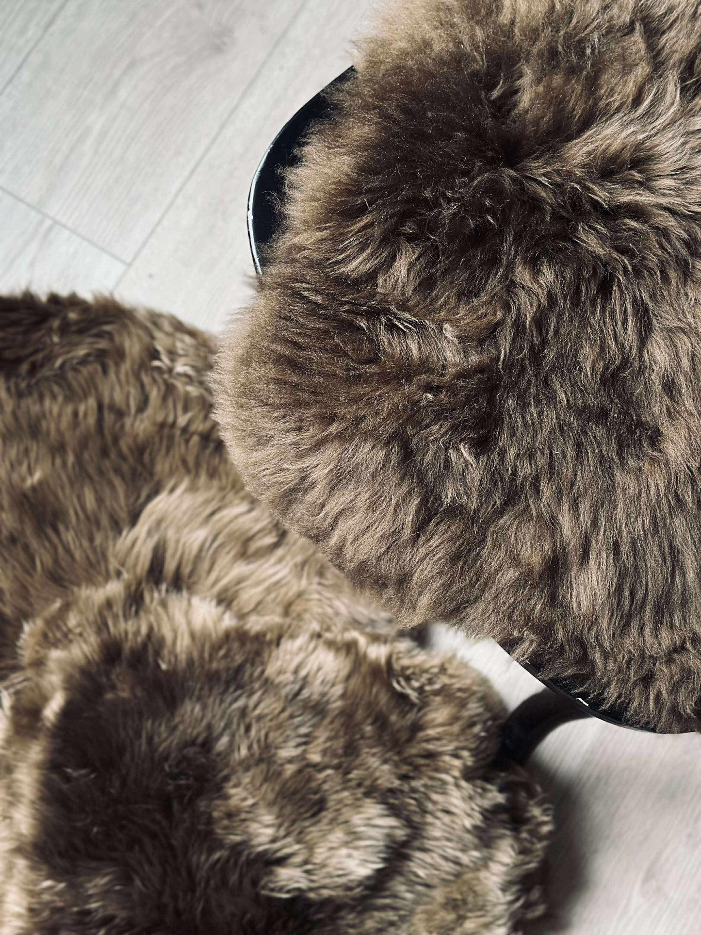 Sædeskind lammeskind - 40x40 Brown