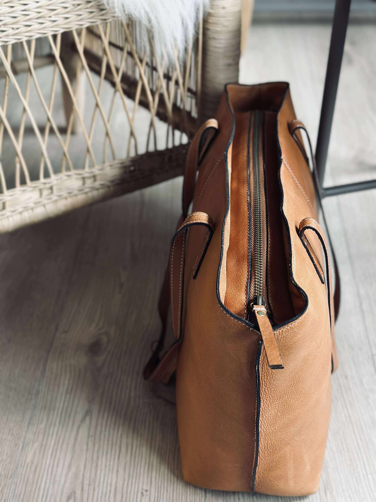 Work Bag - Malou Cognac