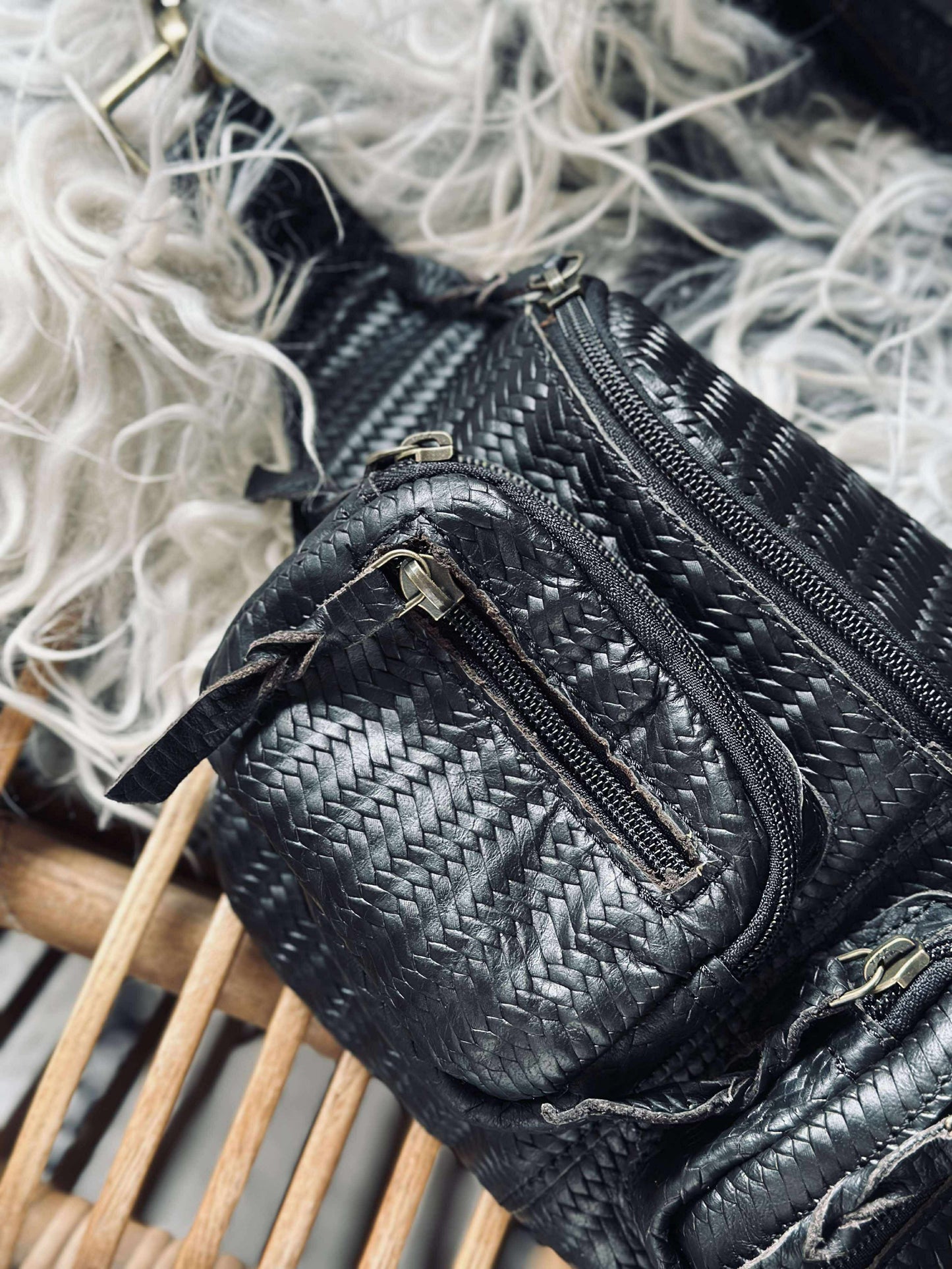 Bumbag Kaya - Sort flet