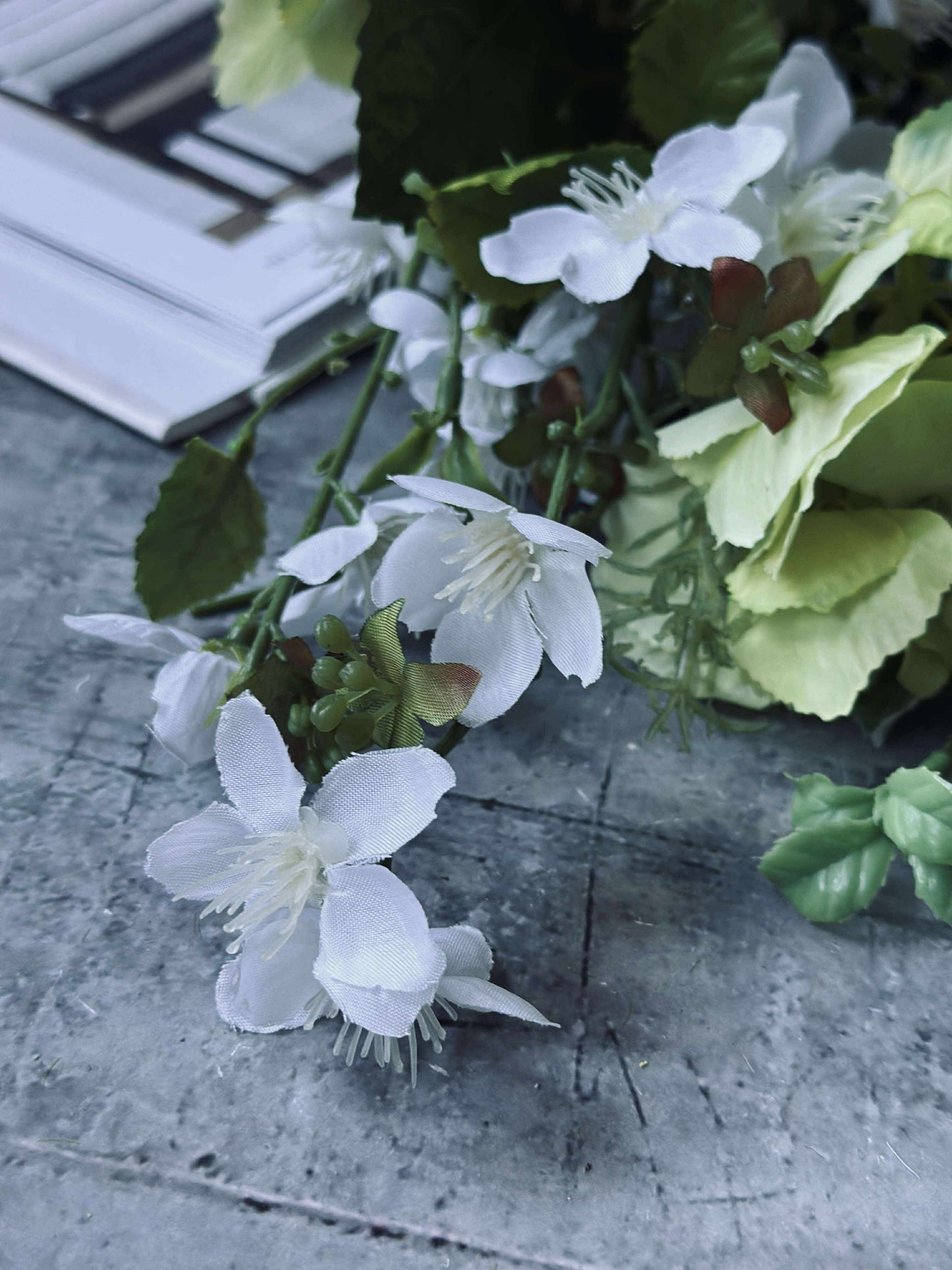 Buket Hortensia - Lime