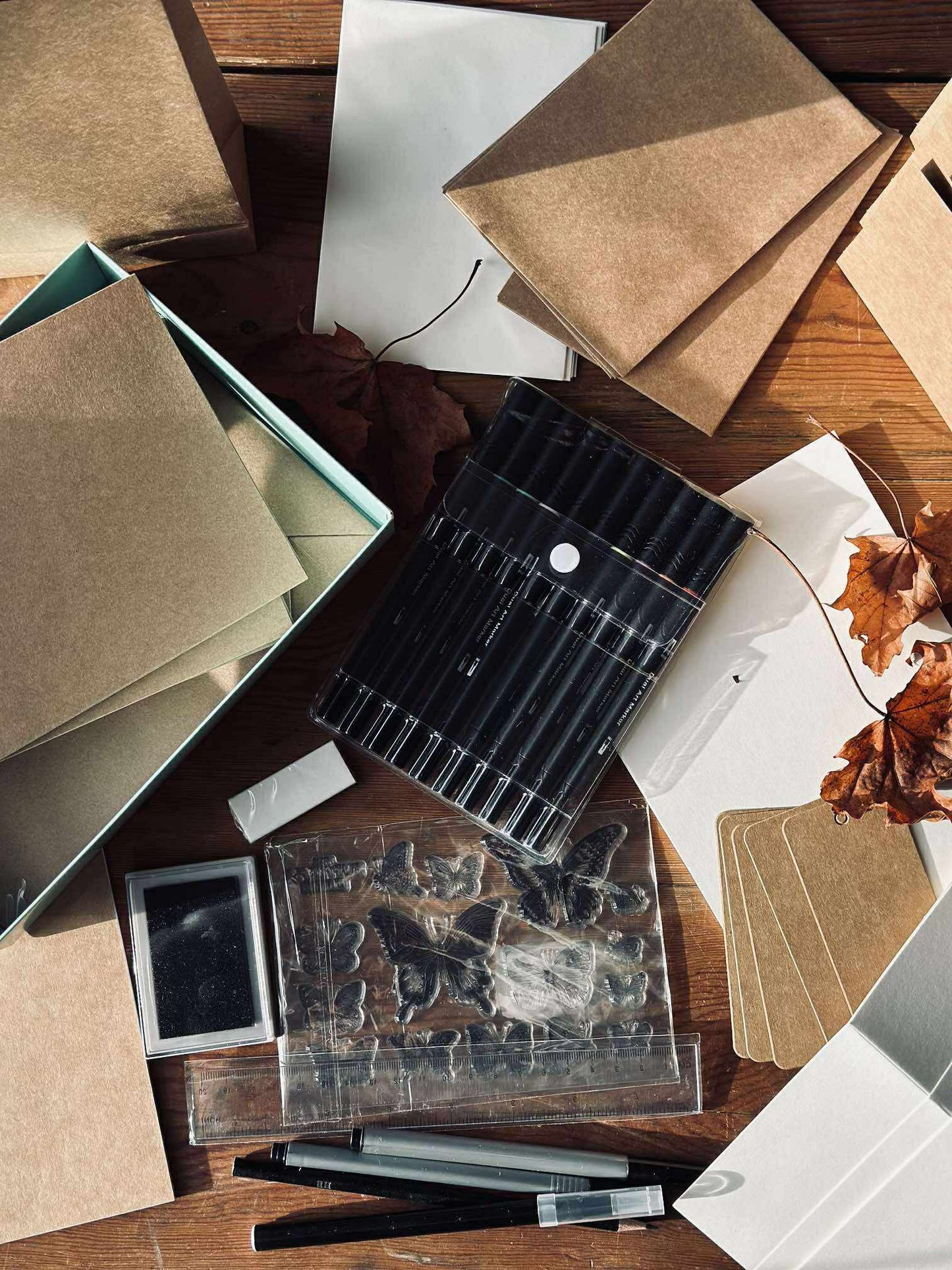 Krea sæt med skriveartikler