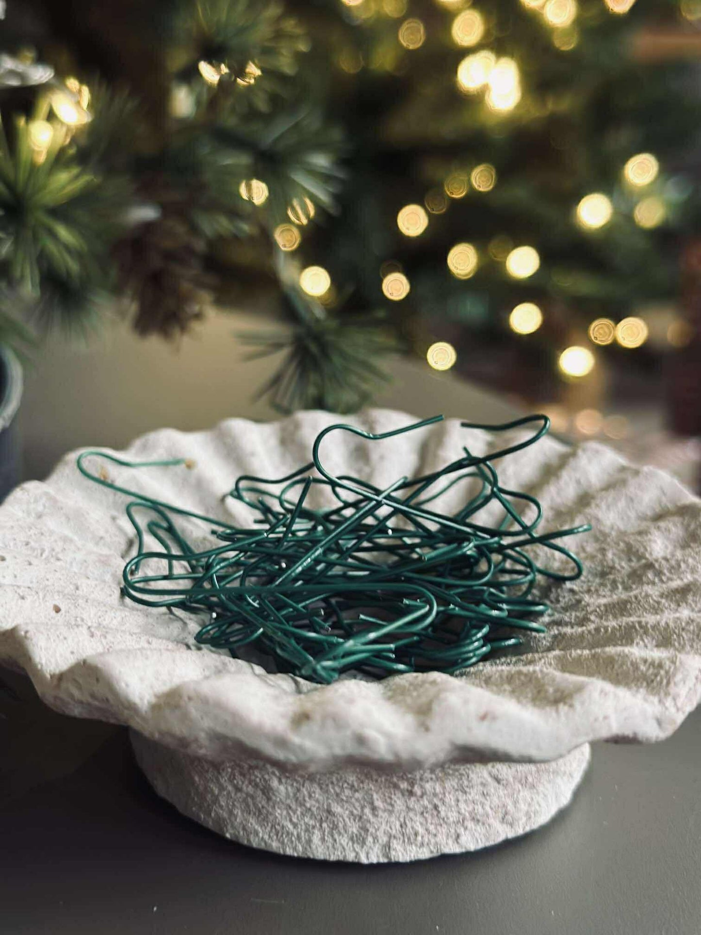 Krog til opsætning af julepynt - 50 stk