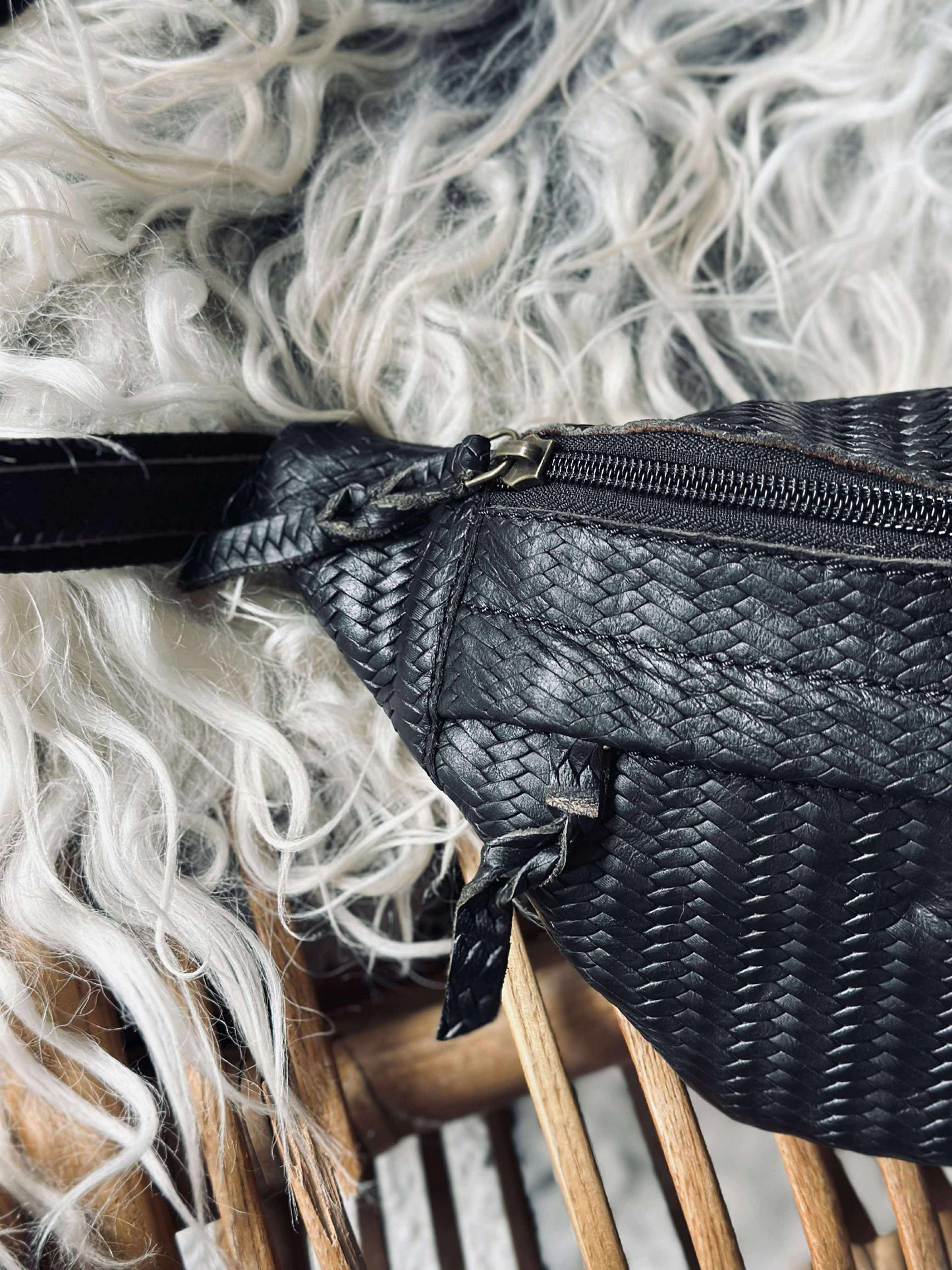 Bumbag Tasha - Sort flet