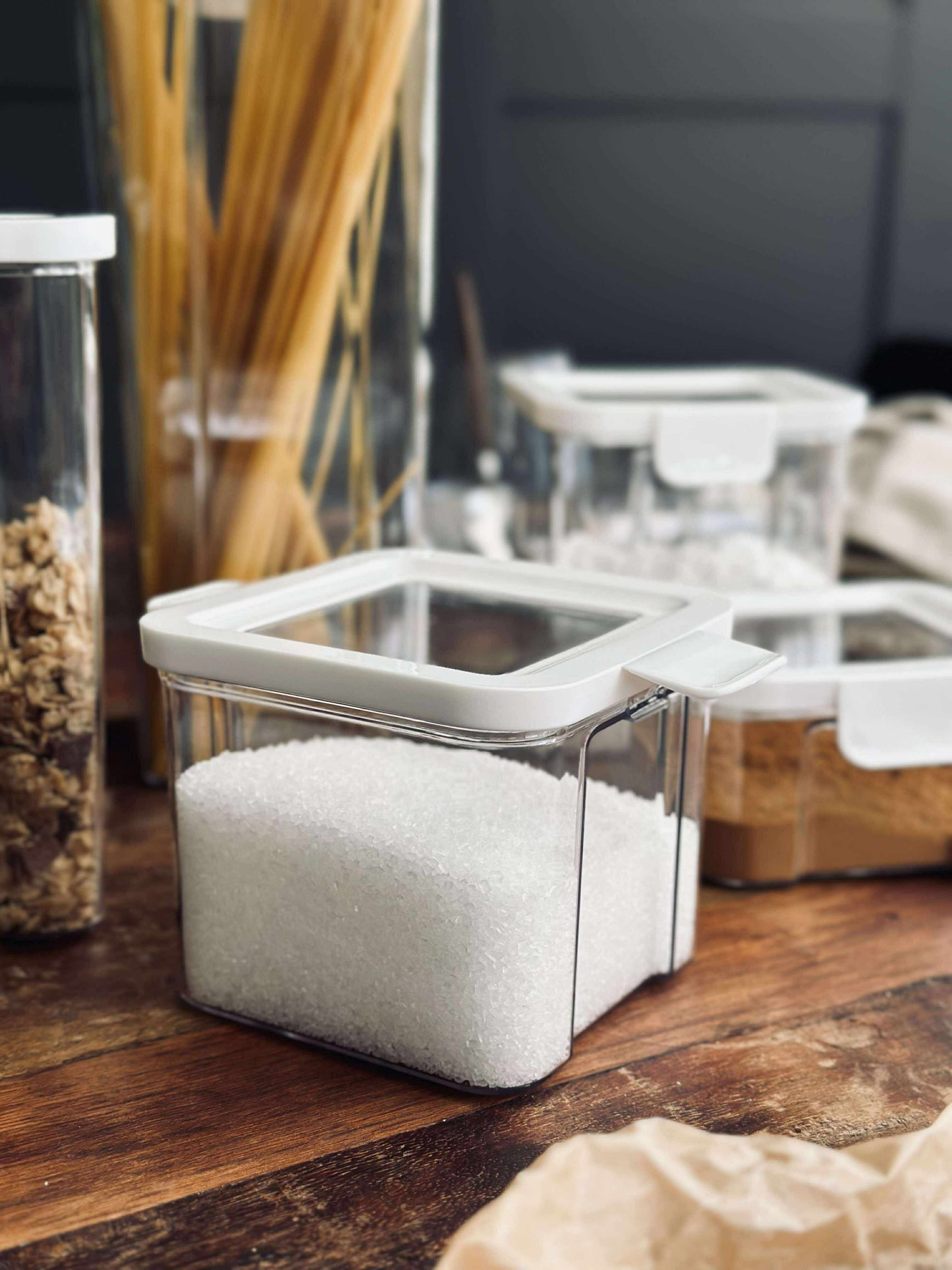 Opbevaringsbøtter – Sæt med 5 stk