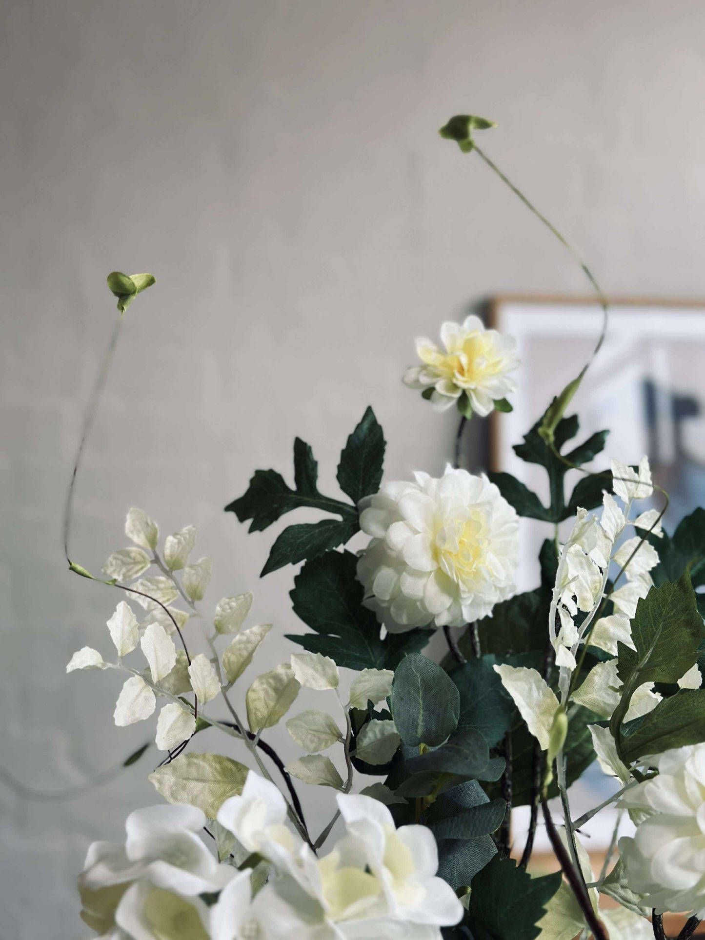 Buket Hortensia - Hvid