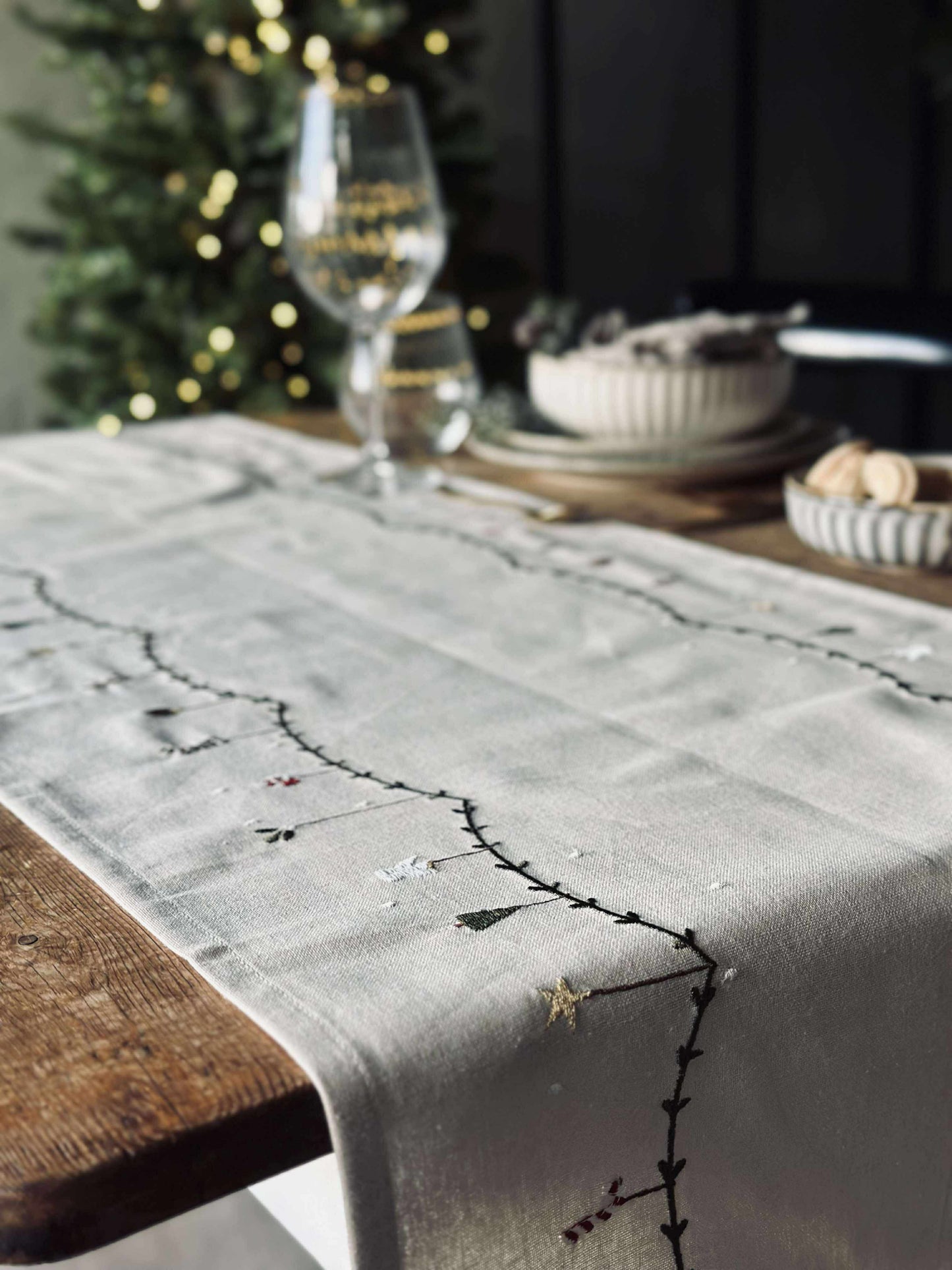 Bordløber Jul - 40x140 cm